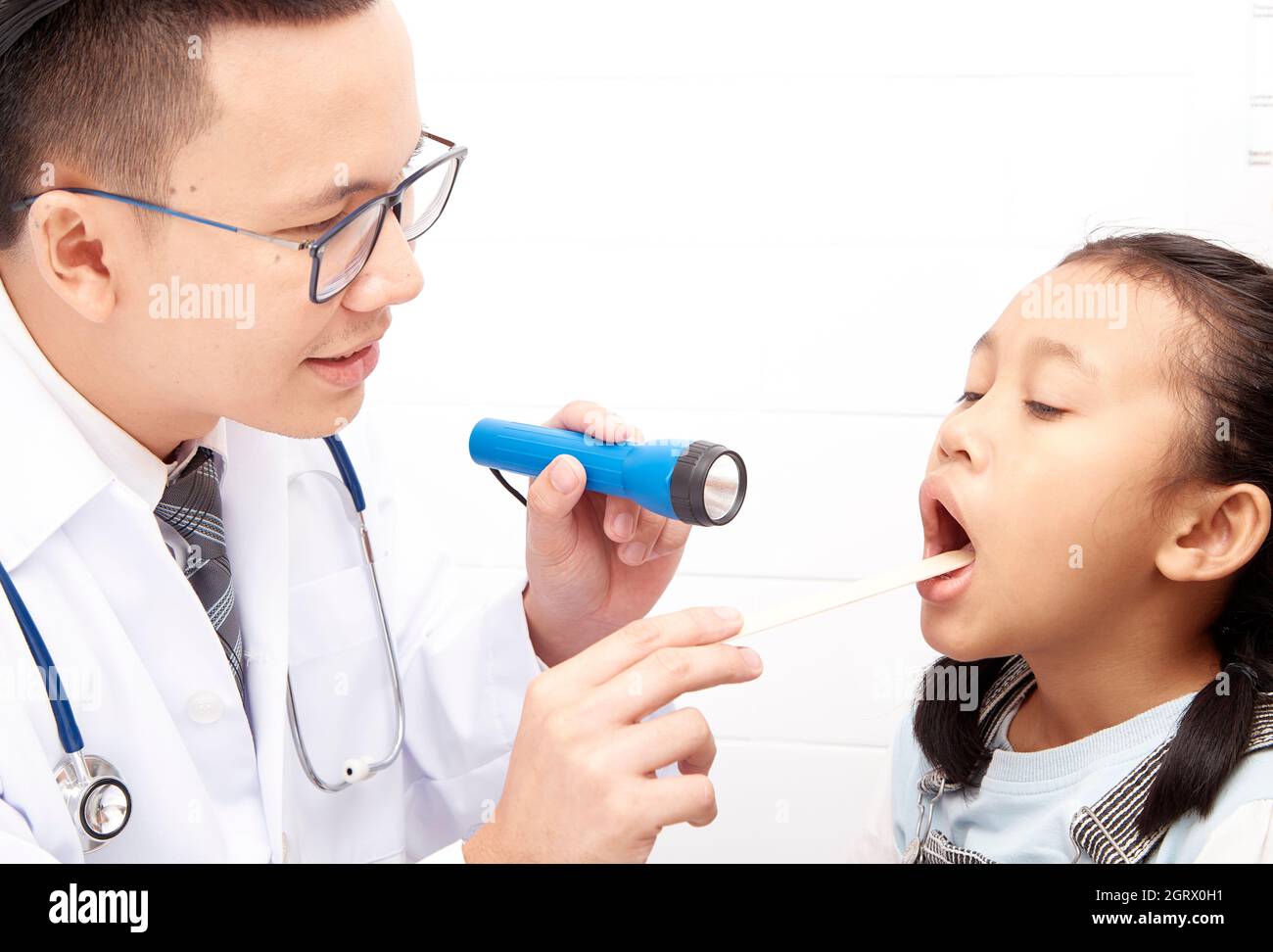 Child tongue doctor hires stock photography and images Alamy
