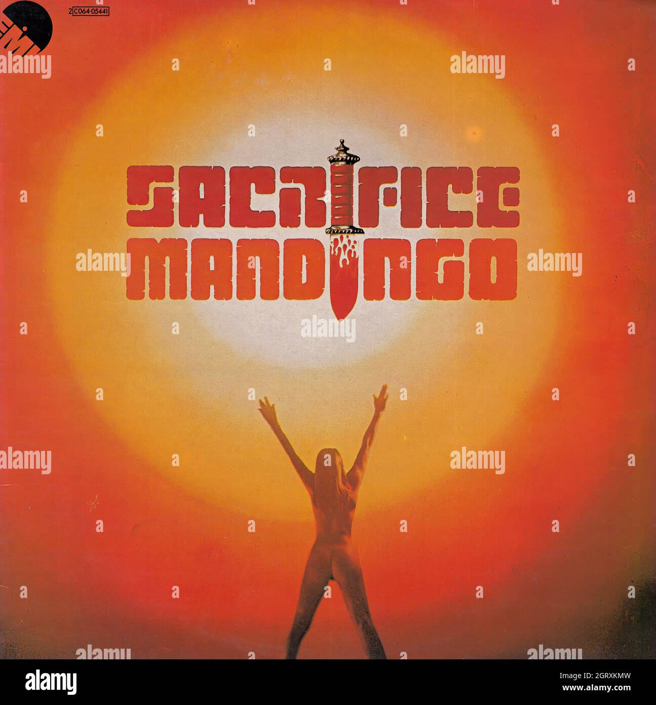 Mandingo - Sacrifice - Vintage Vinyl Record Cover Stock Photo - Alamy