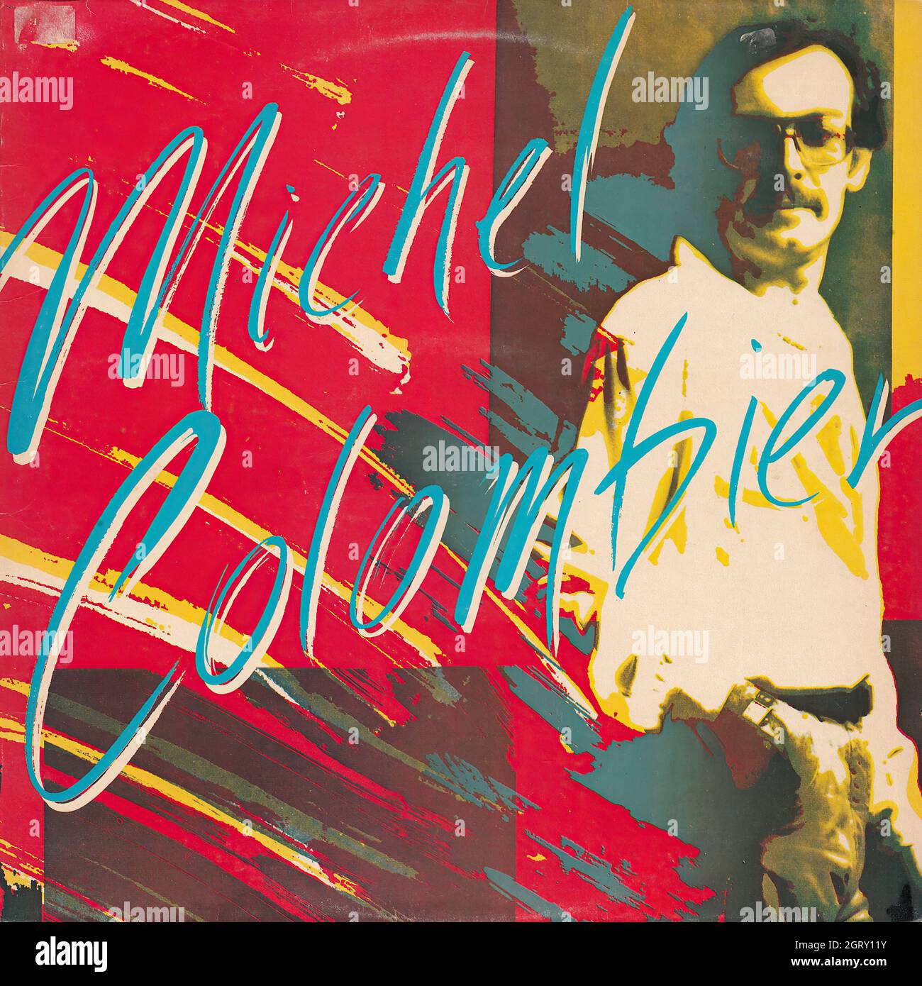 Michel Colombier - Michel Colombier - Vintage Vinyl Record Cover Stock Photo