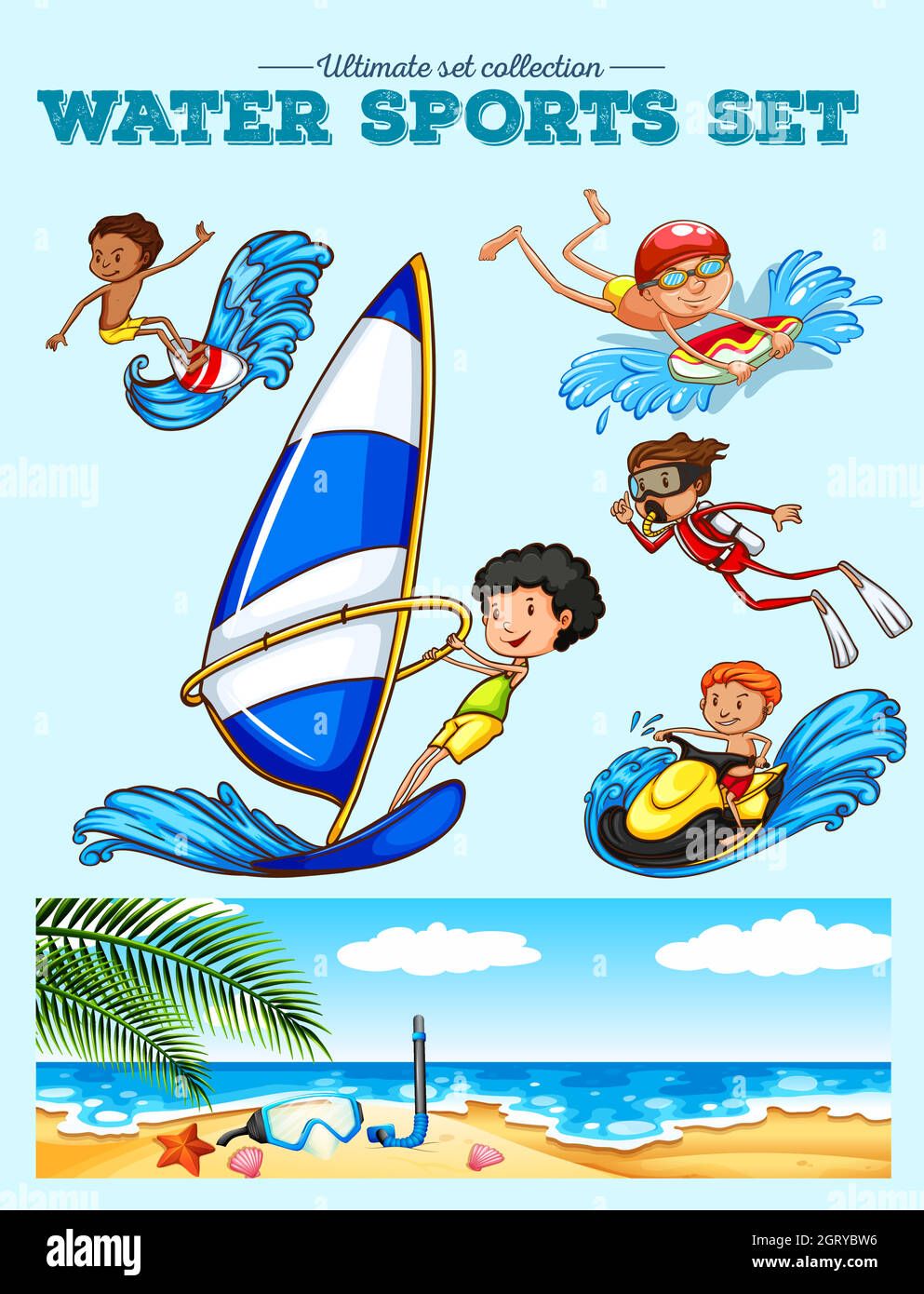 Water Sports Clipart Free