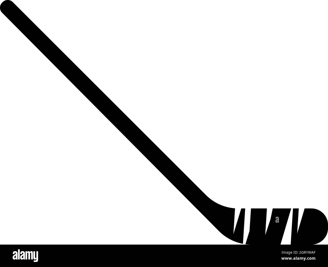 Hockey stick icon, simple style Stock Vector Image & Art Alamy