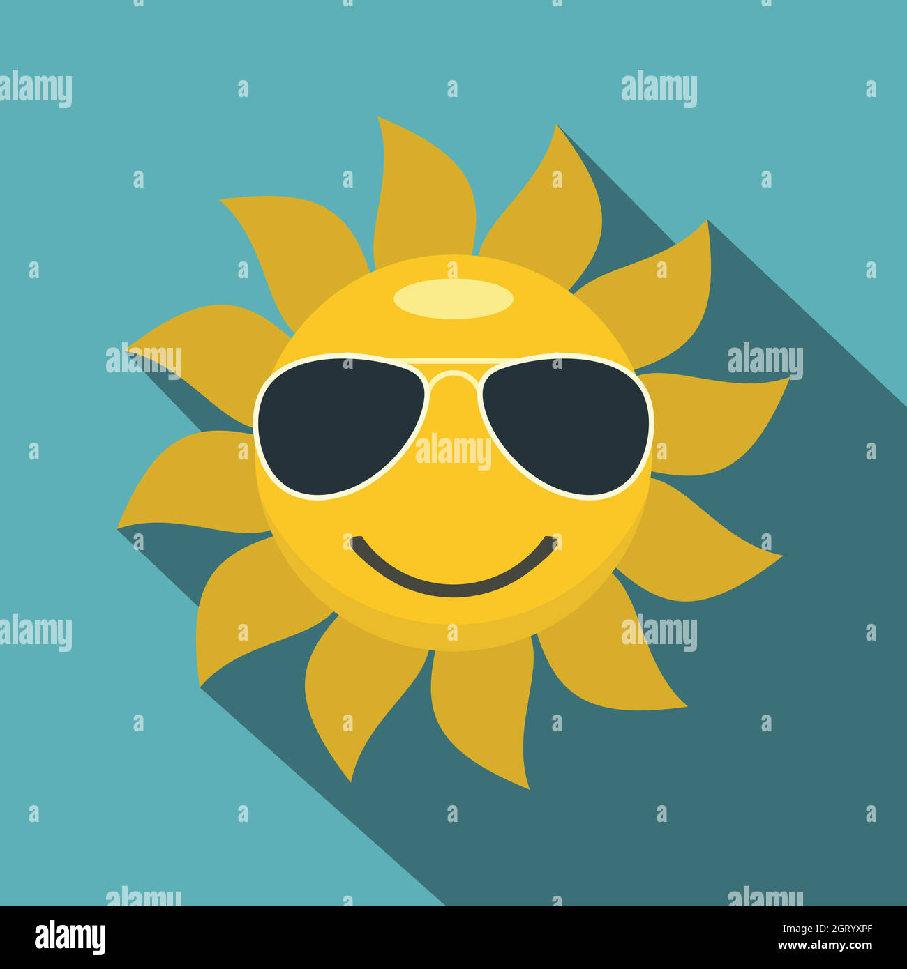 Black shadow of the sun Stock Vector Images - Alamy
