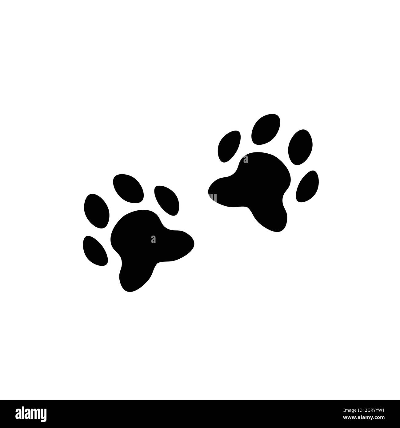 Flat cartoon animal footprint silhouette. Cat or dog foot web icon, unknown animal. Black print paw trace. Isolated vector illustration. Trendy style Stock Vector Image & Art - Alamy Flat cartoon animal footprint silhouette. Cat or dog foot web icon, unknown animal. Black print paw trace. Isolated vector illustration. Trendy style Stock Vector Image & Art - Alamy