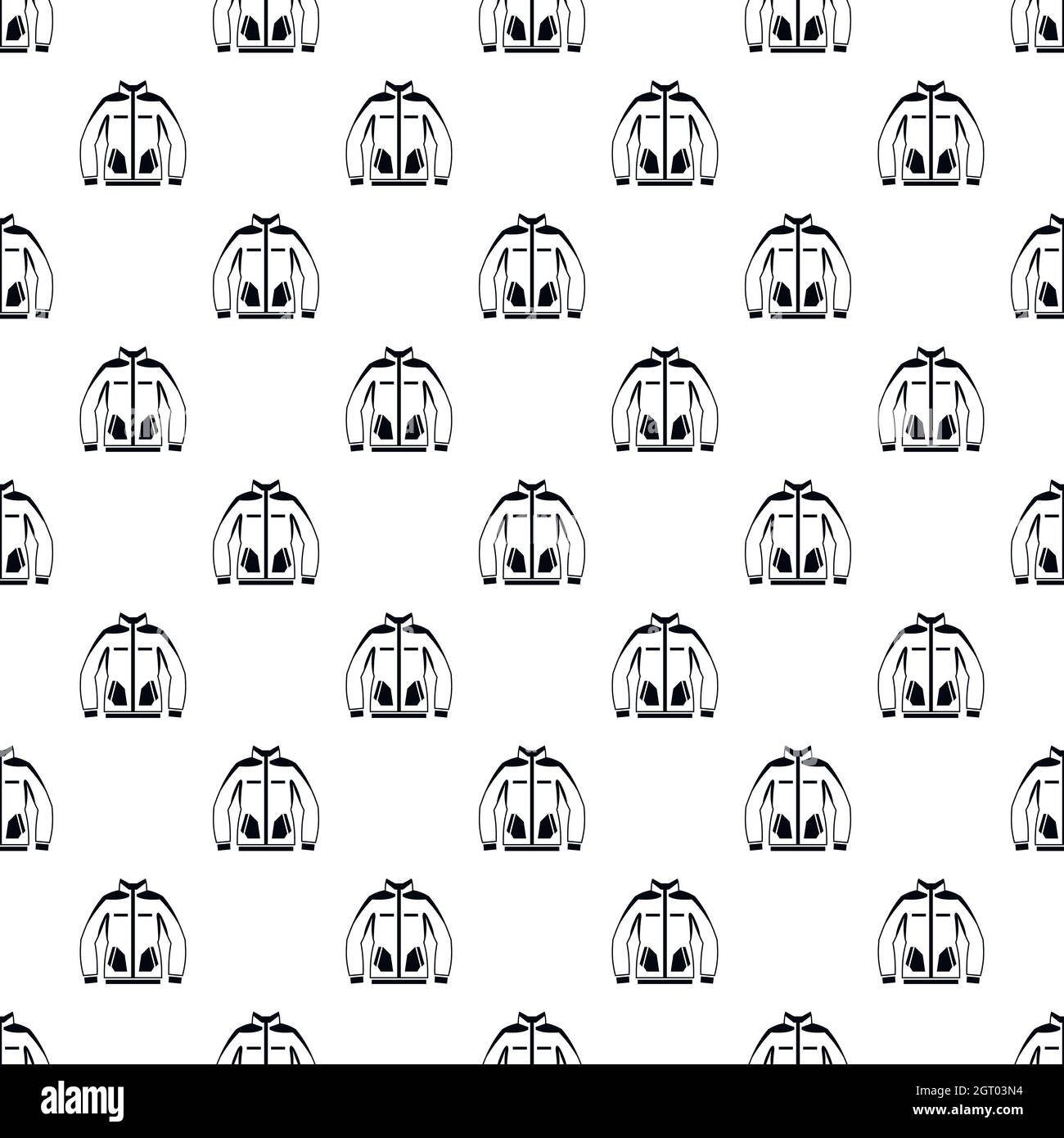 Sweatshirt pattern, simple style Stock Vector
