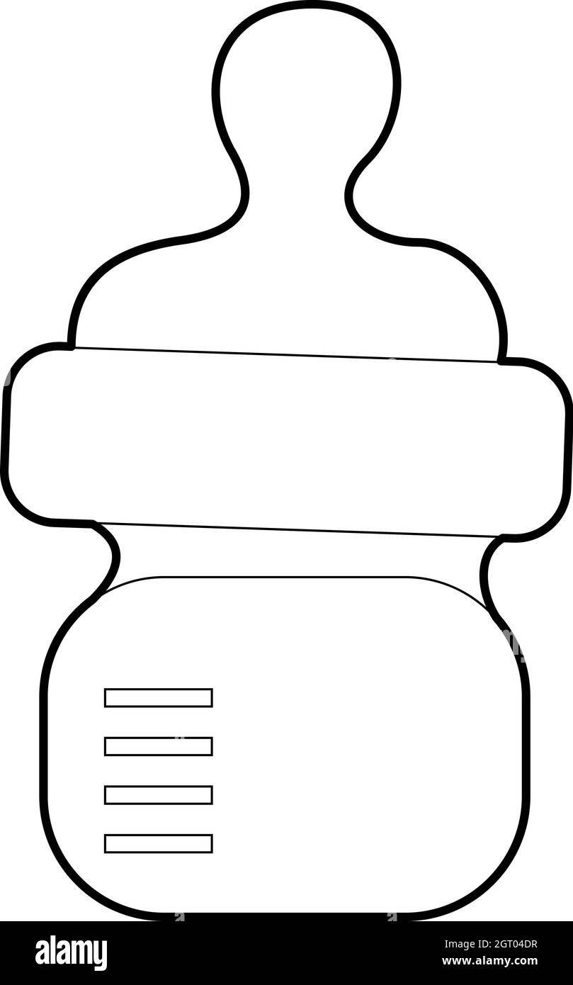Baby bottle 3d Stock Vector Images - Alamy coloring-page-feeding-bottle-free-printables-img-22398