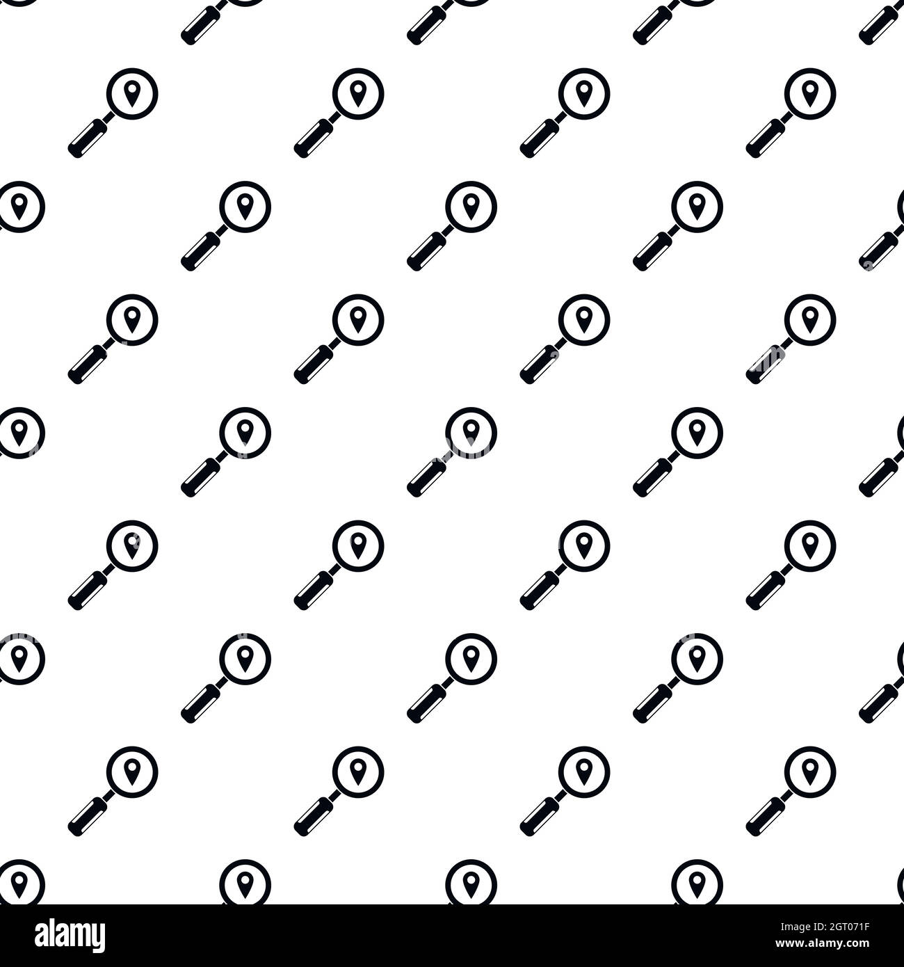 Magnifying glass pattern hi-res stock photography and images - Alamy