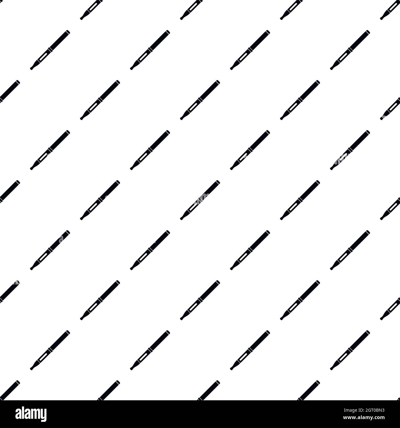 Electronic cigarette pattern, simple style Stock Vector