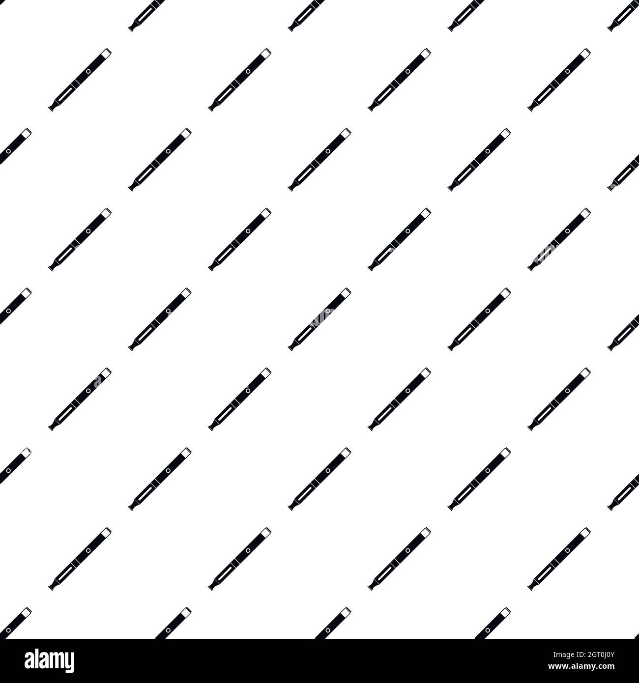 Modern electronic cigarette pattern, simple style Stock Vector