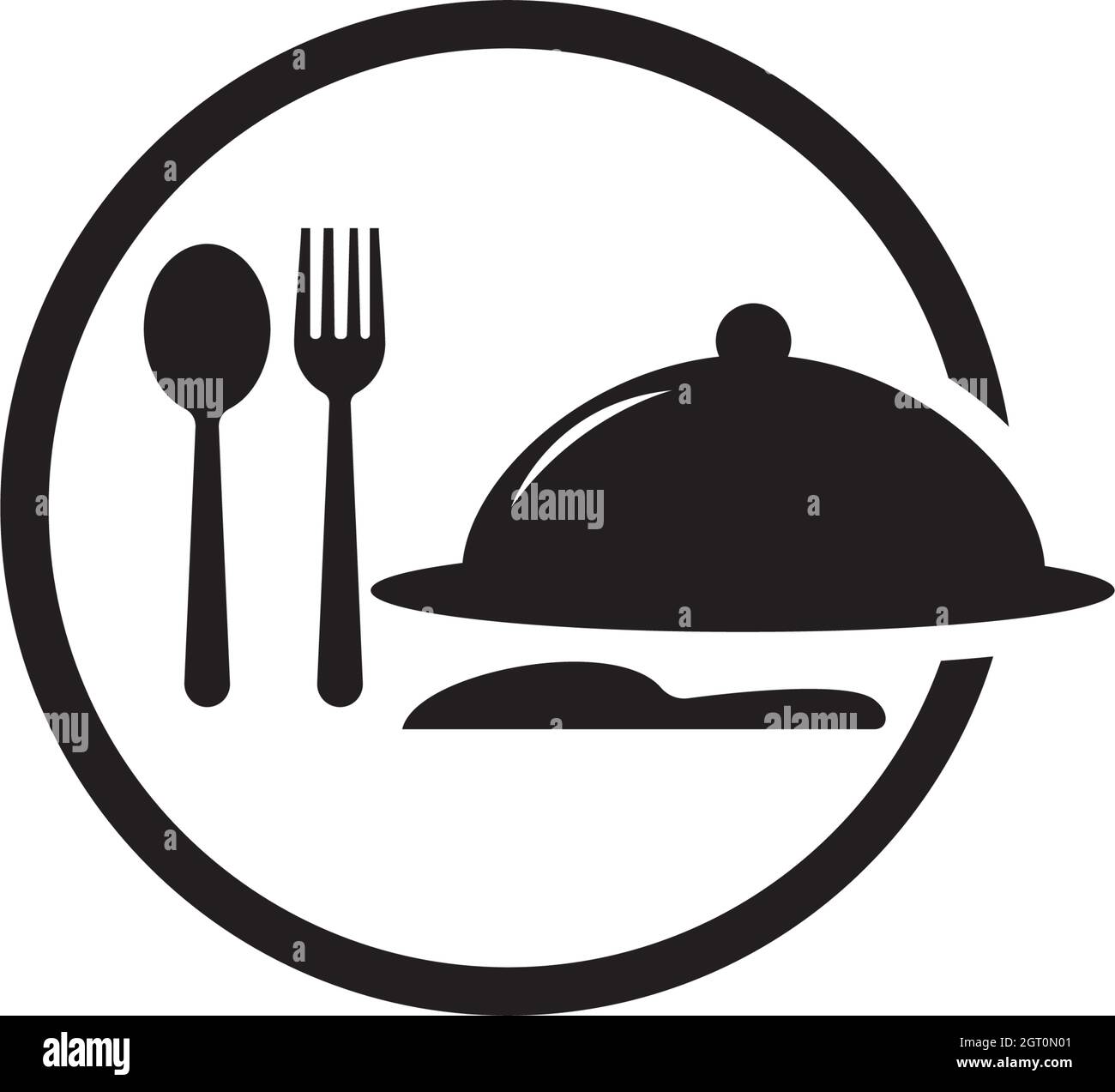 fork and spoon icon vector template Stock Vector Image & Art - Alamy