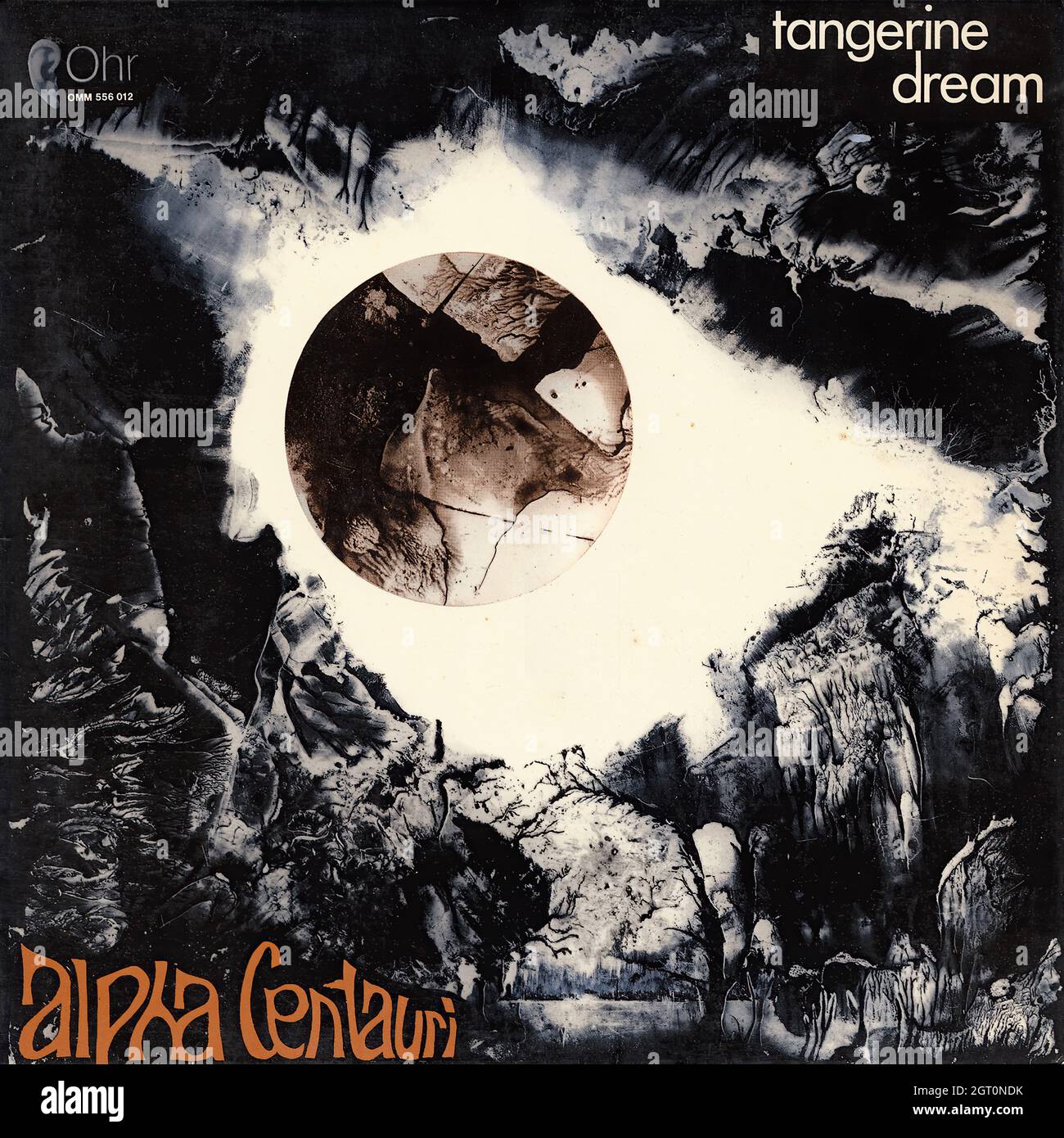 Tangerine Dream Alpha Centauri Vintage Vinyl Record Cover Stock
