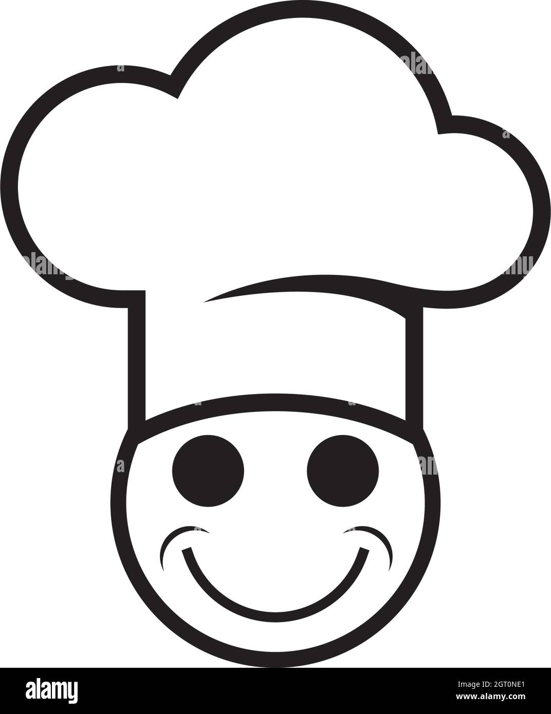 hat chef logo template vector illustration Stock Vector Image &amp; Art - Alamy