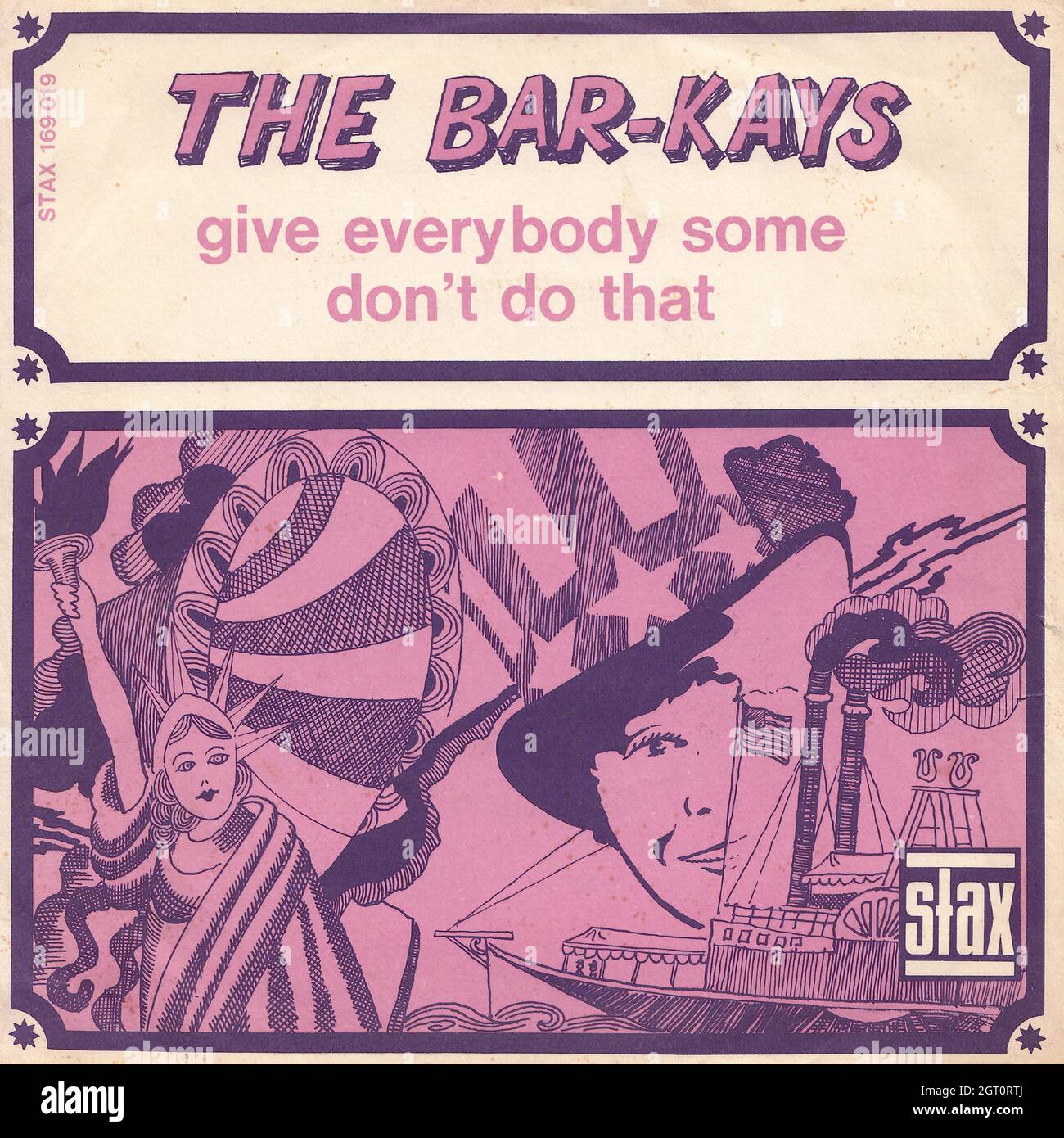 The BarKays Give everybody some Don't do that 45rpm Vintage