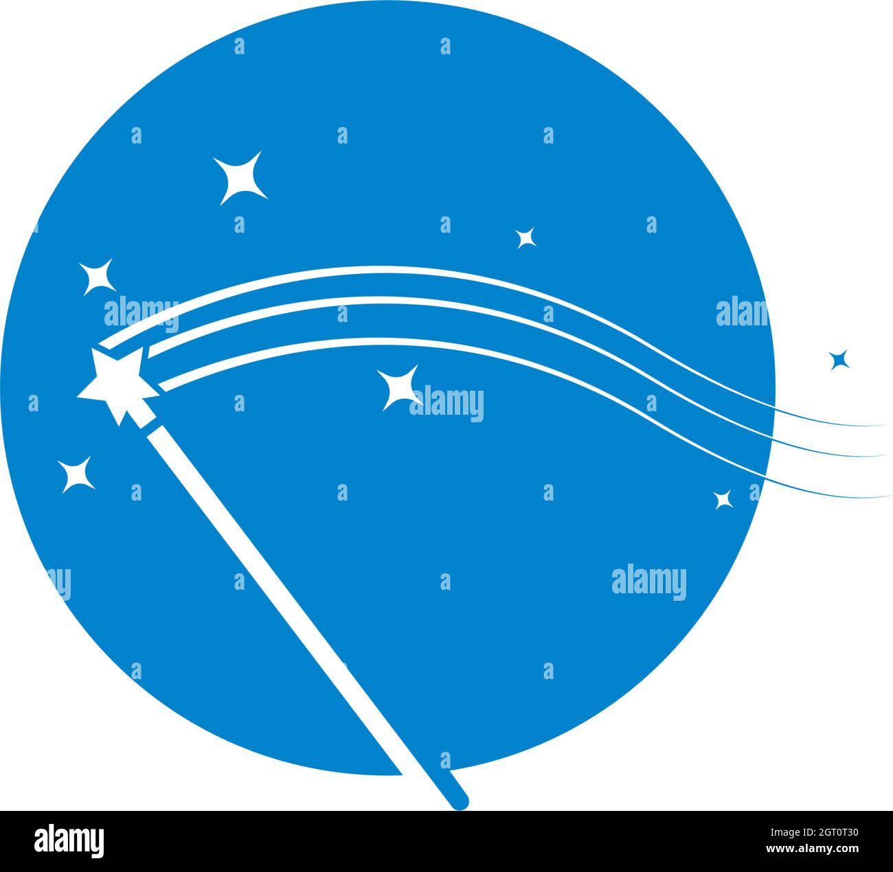 wand magic  vector icon illustration design Stock Vector