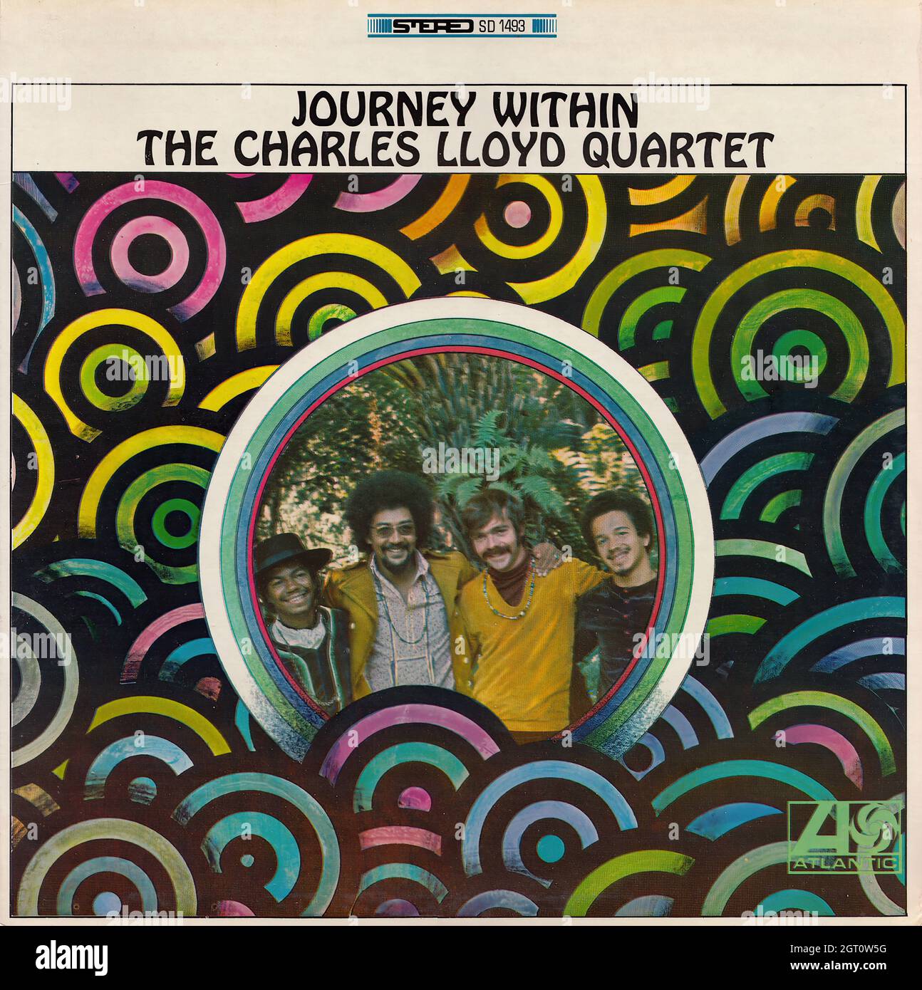 The Charles Lloyd Quartet Journey within Vintage Vinyl Record Cover