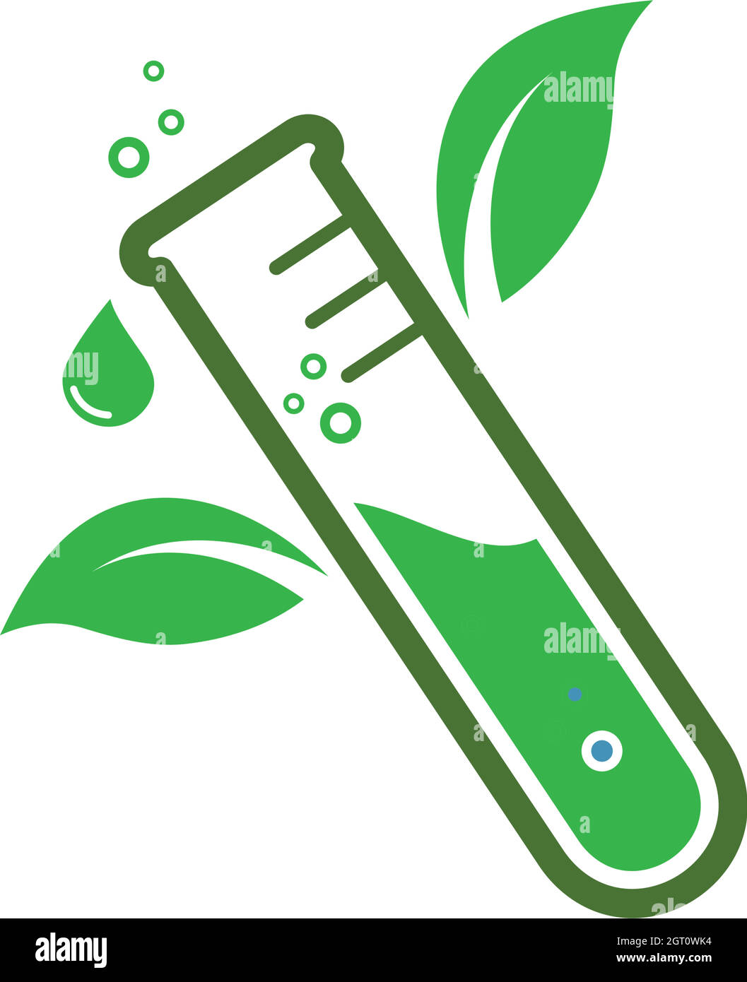 eco herbal laboratory icon logo vector illustration design Stock Vector