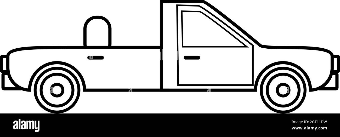 Classic mini outline hi-res stock photography and images - Alamy