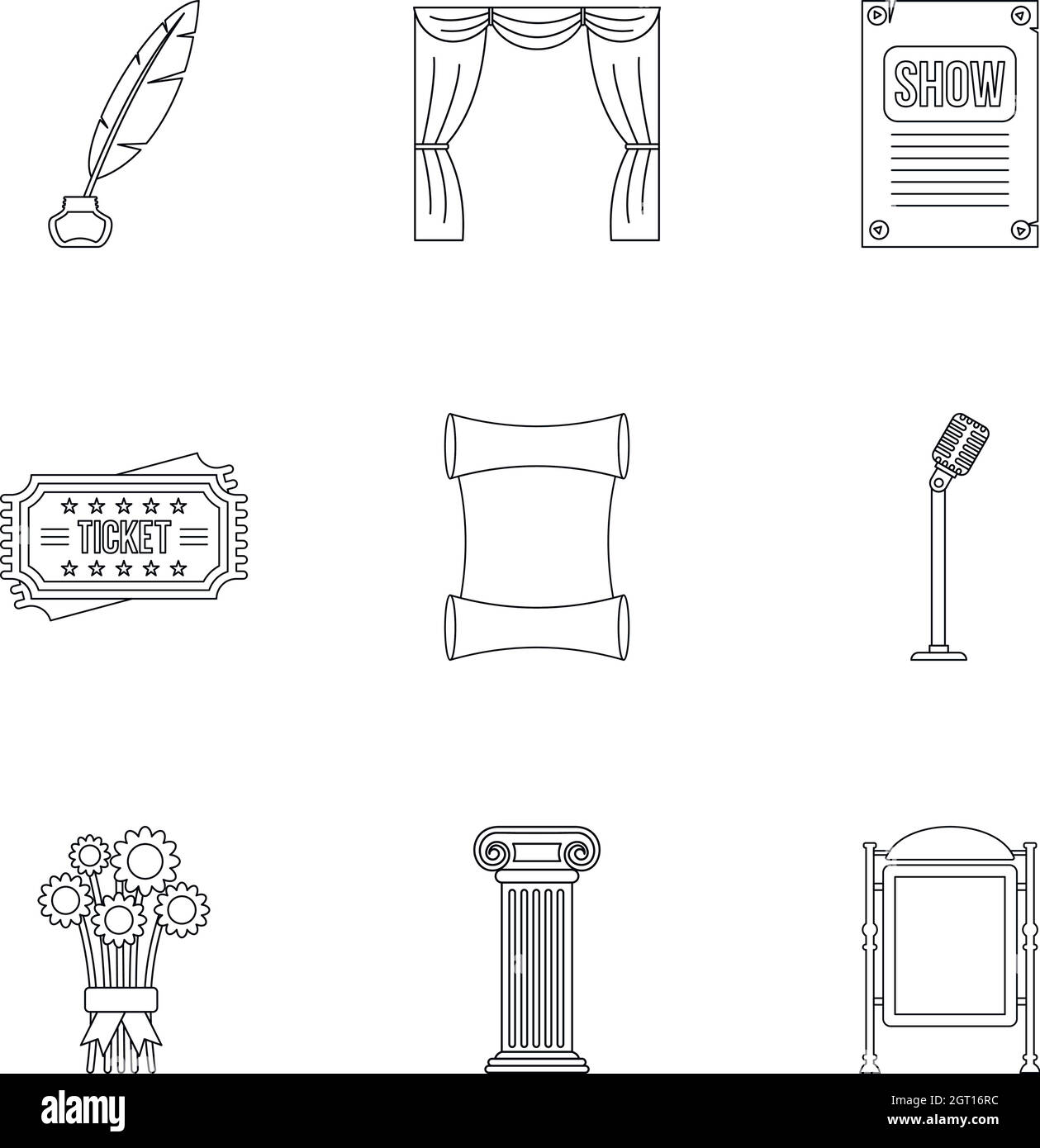 All in entertainment Stock Vector Images Alamy