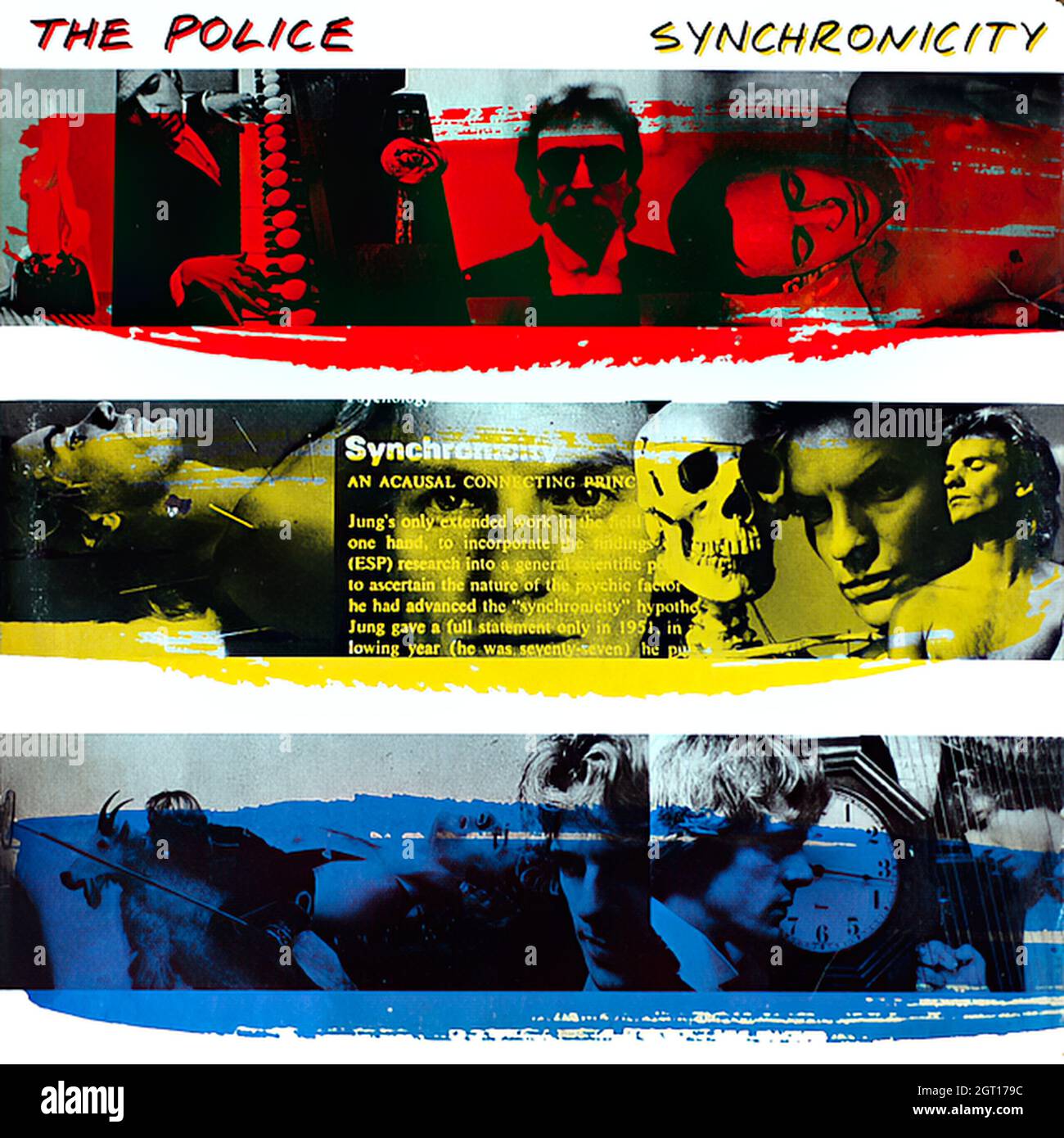 Police synchronicity 1983 hi-res stock photography and