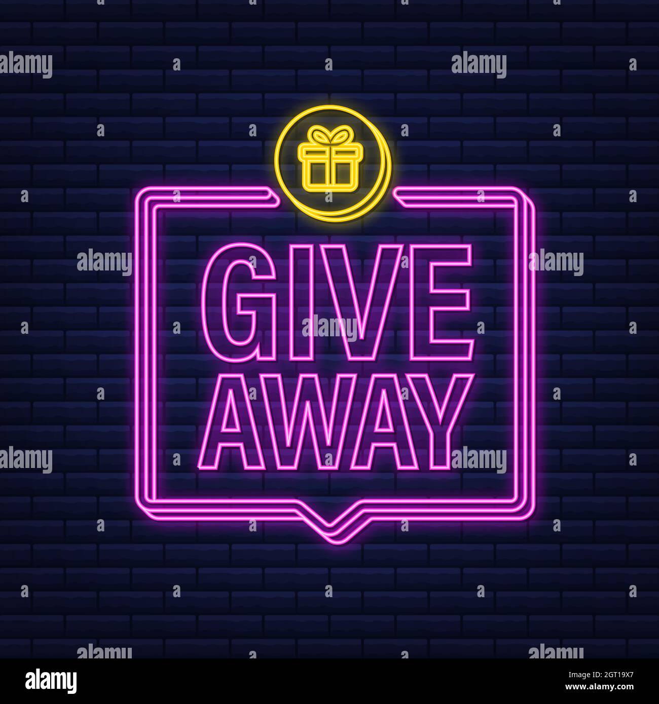 Social media contest giveaway and special offer Vector Image