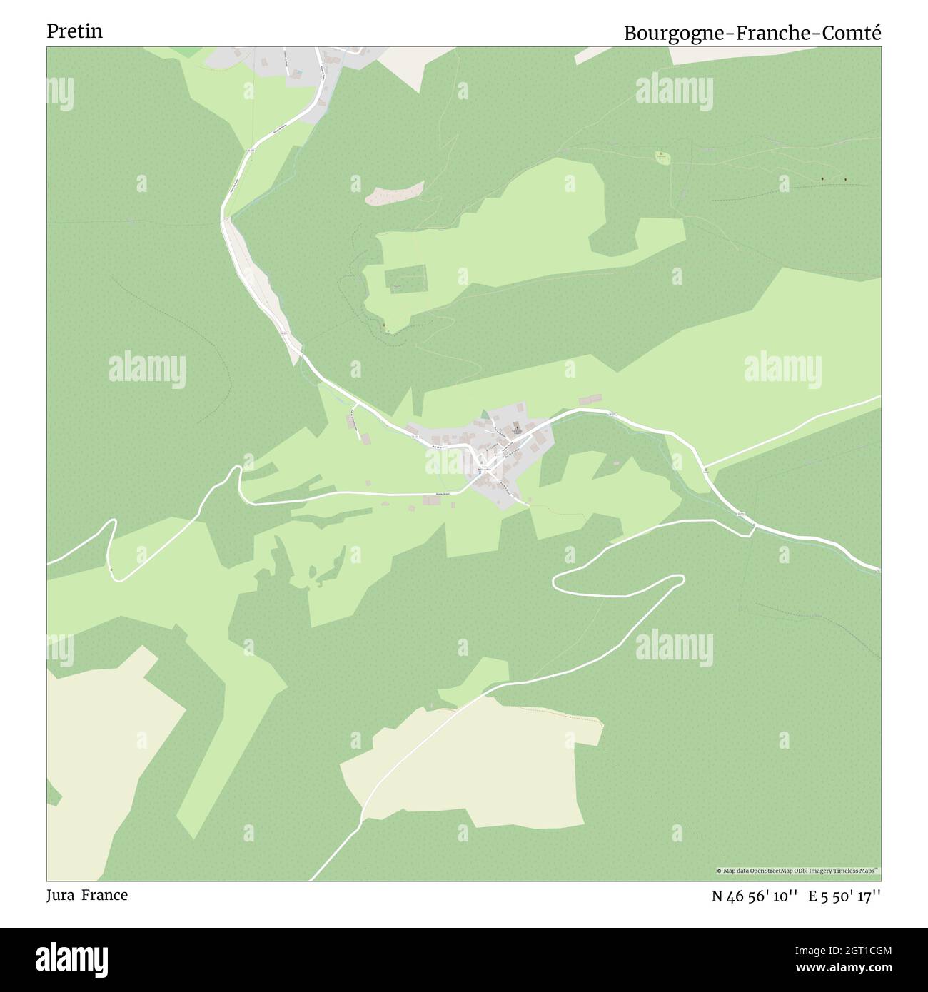 Pretin, Jura, France, Bourgogne-Franche-Comté, N 46 56' 10'', E 5 50 ...