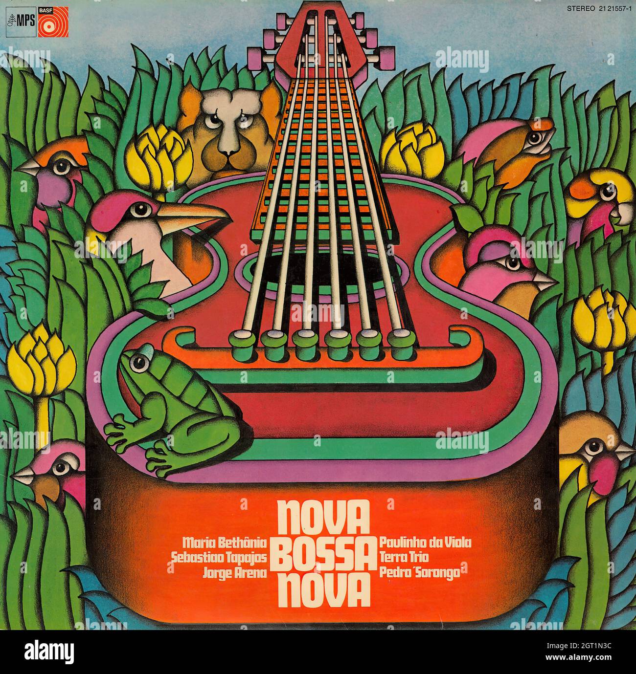 Various Artists - Nova Bossa Nova - Vintage Vinyl Record Cover
