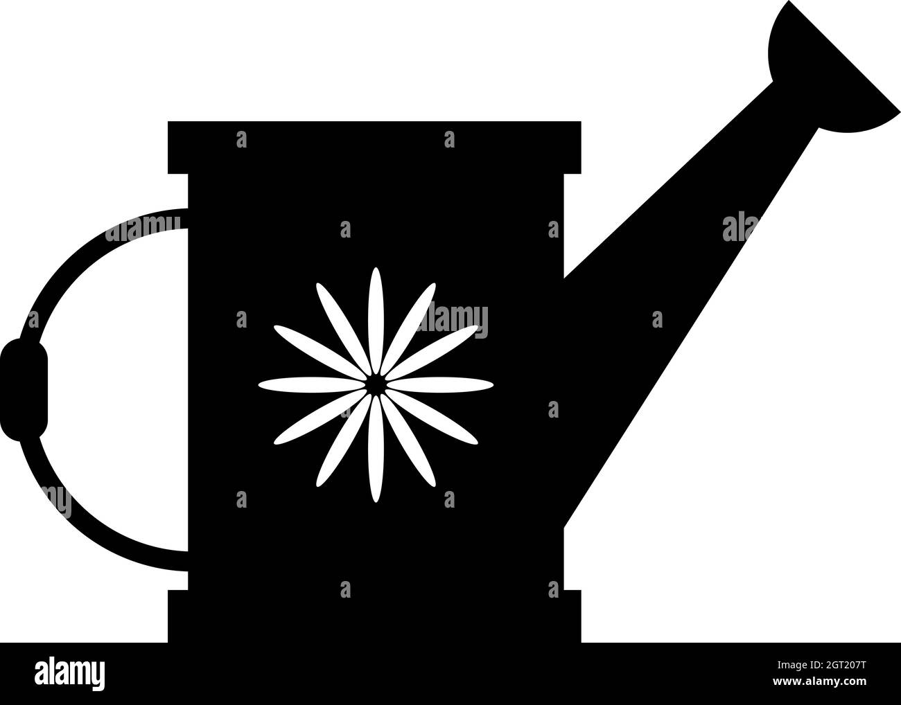 Watering can icon, simple style Stock Vector Image & Art Alamy