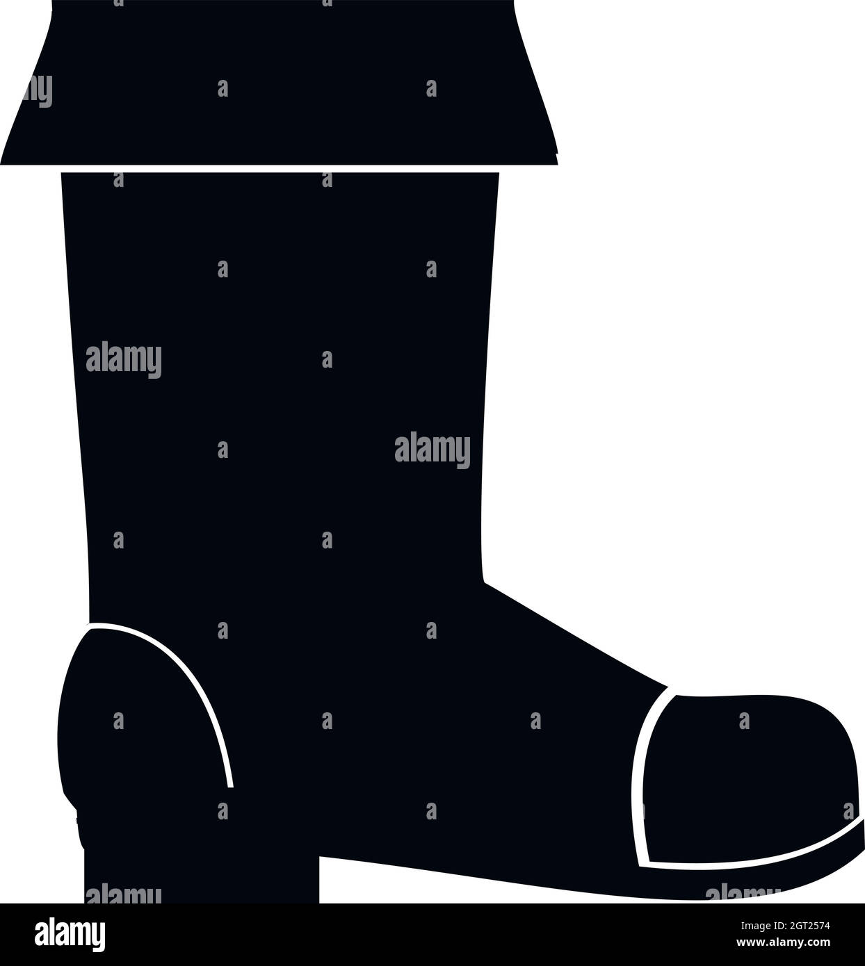 Rubber boot icon, simple style Stock Vector Image & Art - Alamy