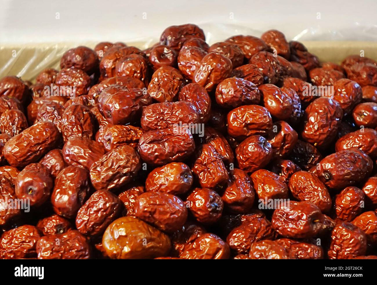 Dried Jujube fruits for sale at an outdoor market Stock Photo Alamy