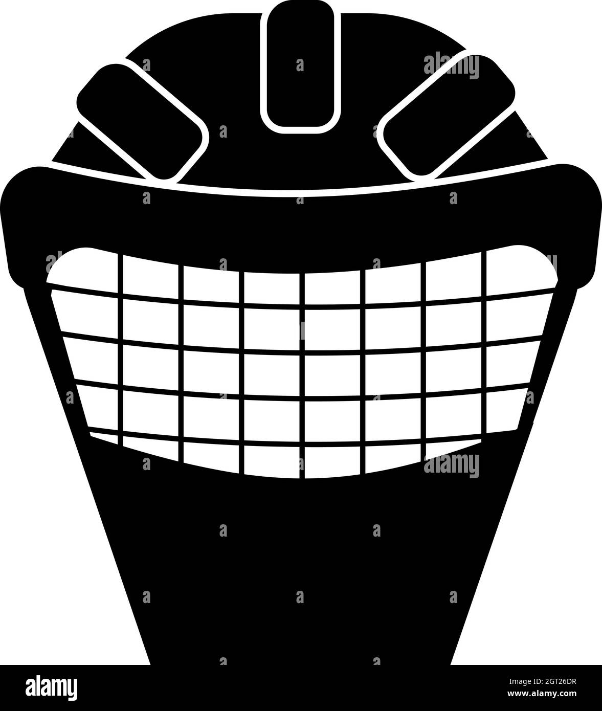 Goalkeeper mask icon, simple style Stock Vector Image & Art - Alamy