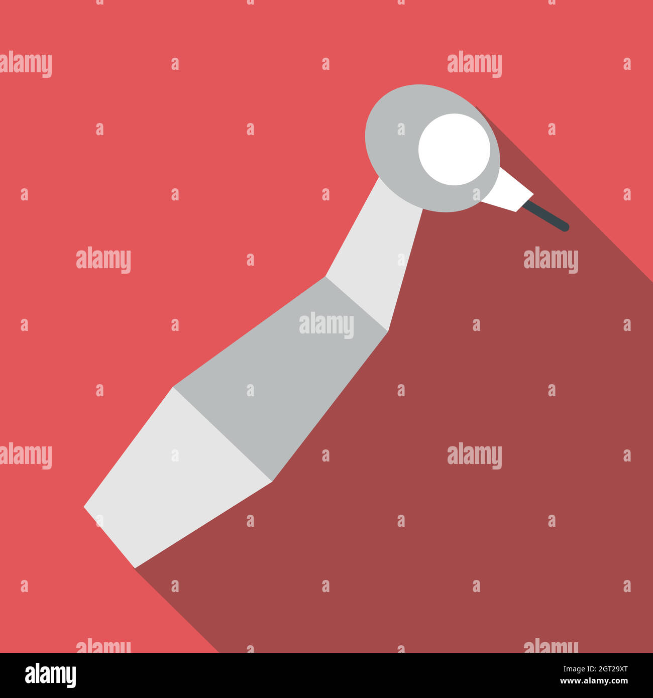 Tooth drilling machine icon, flat style Stock Vector Image & Art - Alamy