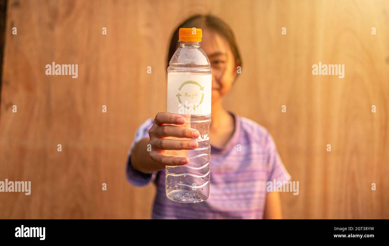 Plastic bottles recycled clothing hires stock photography and images