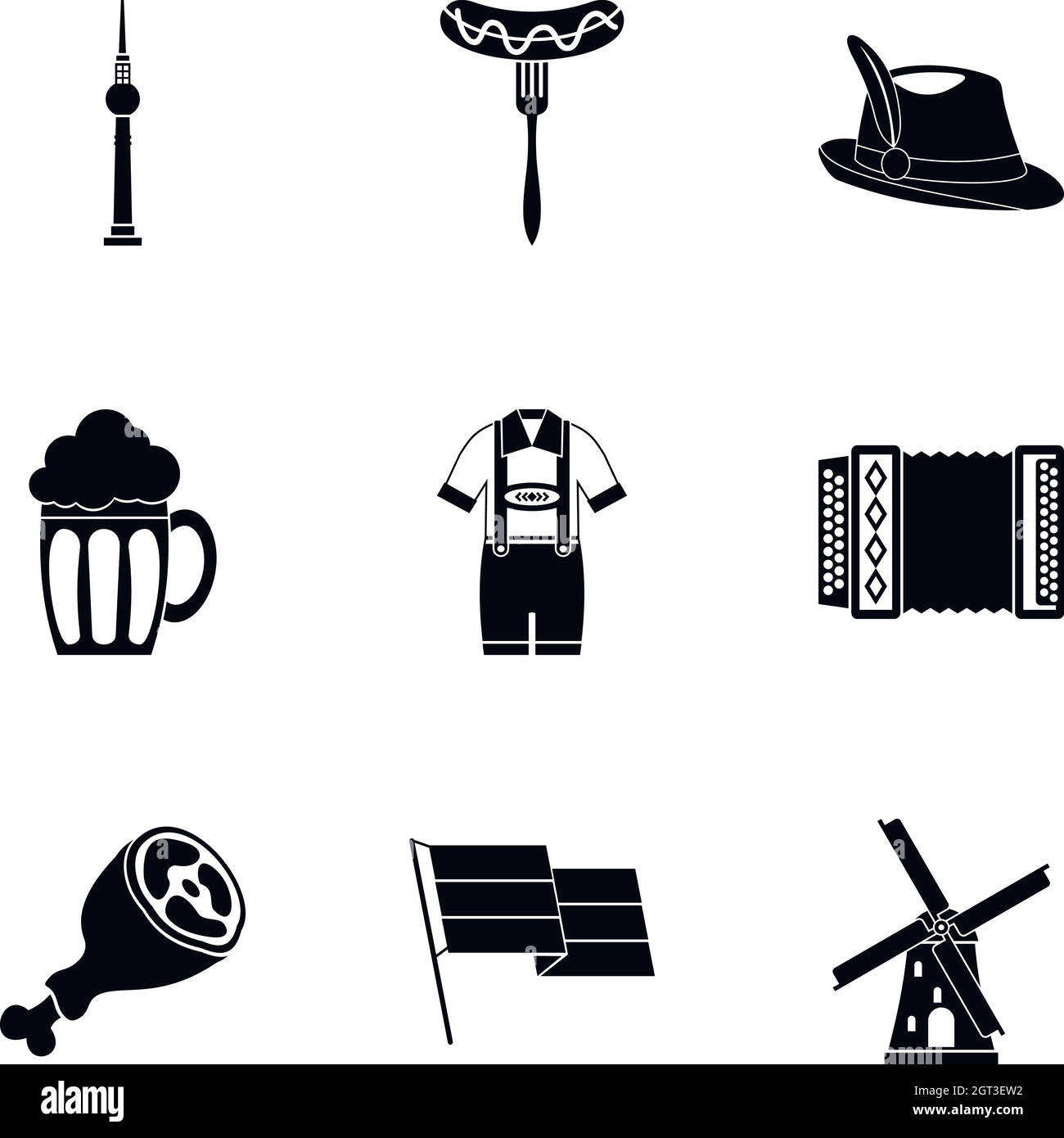 Berlin germany art and culture Stock Vector Images - Alamy