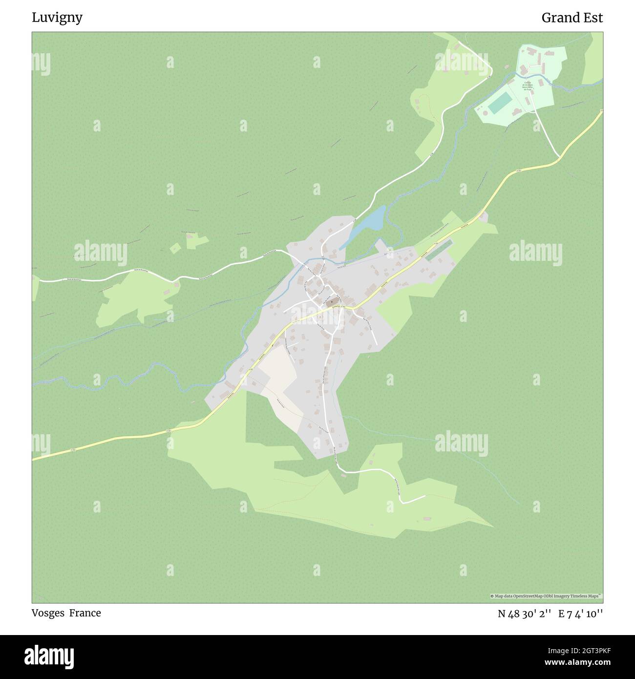 Santa Lucia Preserve Map Luvigny, Vosges, France, Grand Est, N 48 30' 2'', E 7 4' 10'', Map,  Timeless Map Published In 2021. Travelers, Explorers And Adventurers Like  Florence Nightingale, David Livingstone, Ernest Shackleton, Lewis And