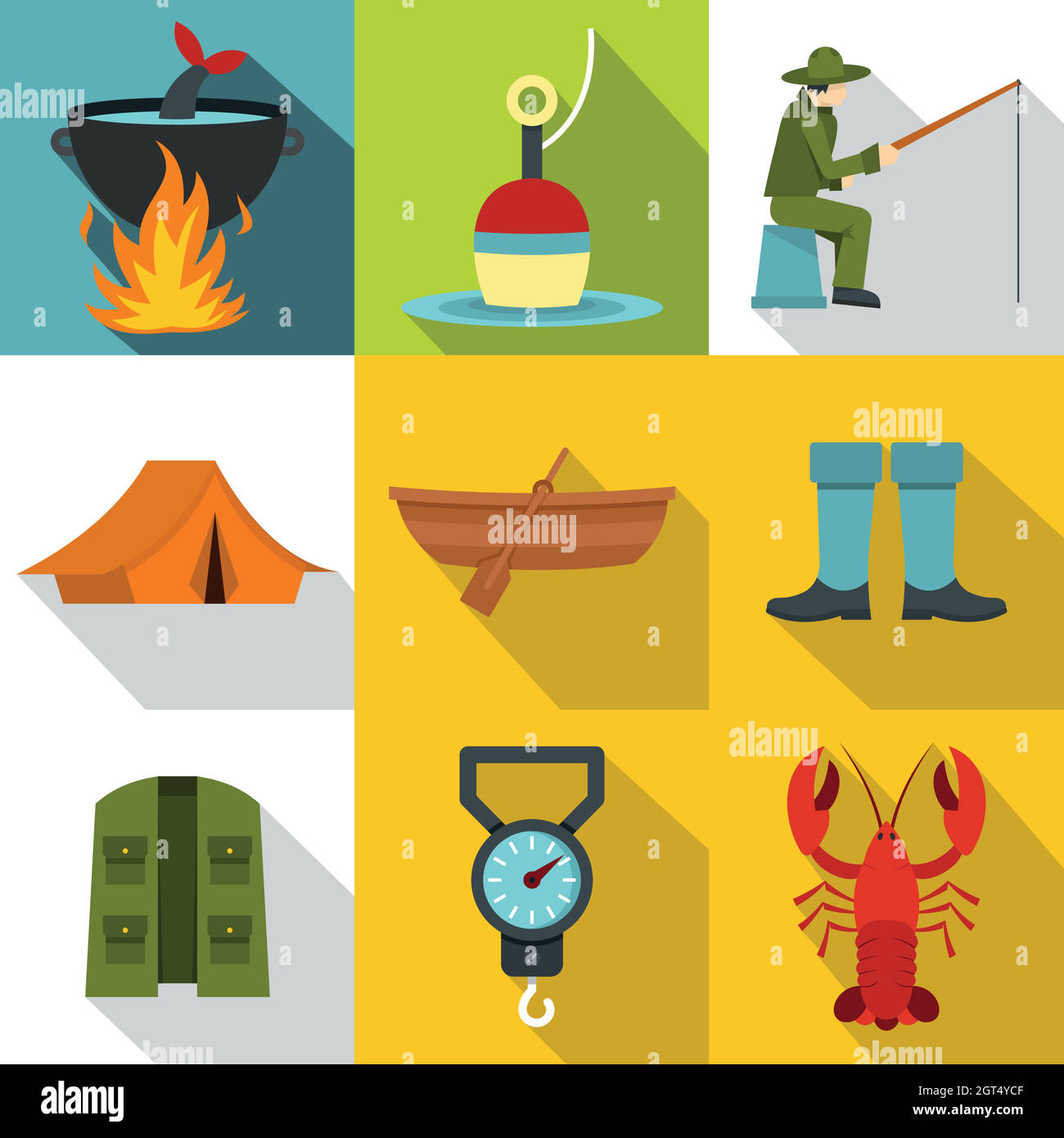 Recreational angling symbol hi-res stock photography and images - Alamy