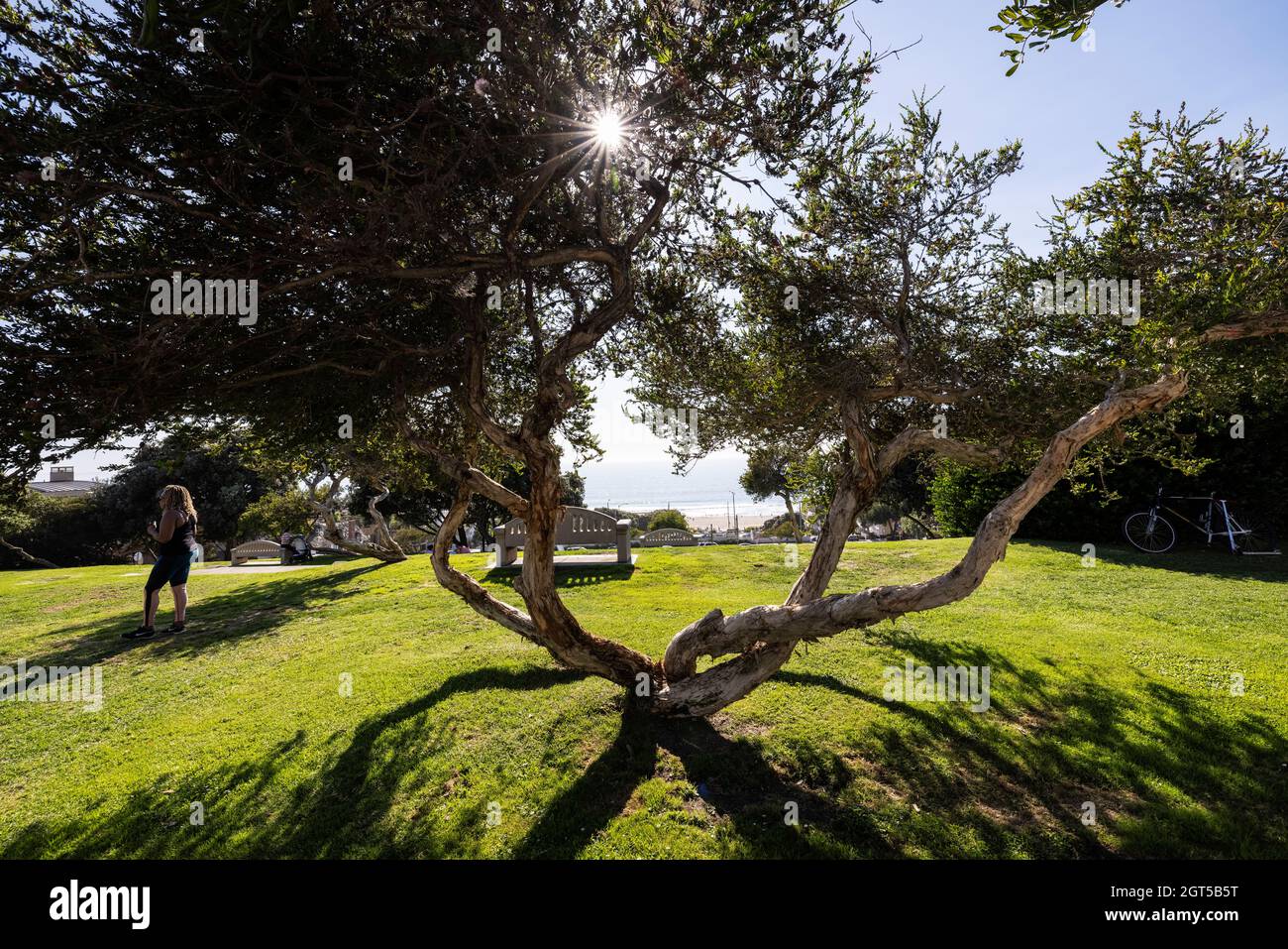 Manhattan Beach, USA. 01st Oct, 2021. Bruces's Beach was once a beach