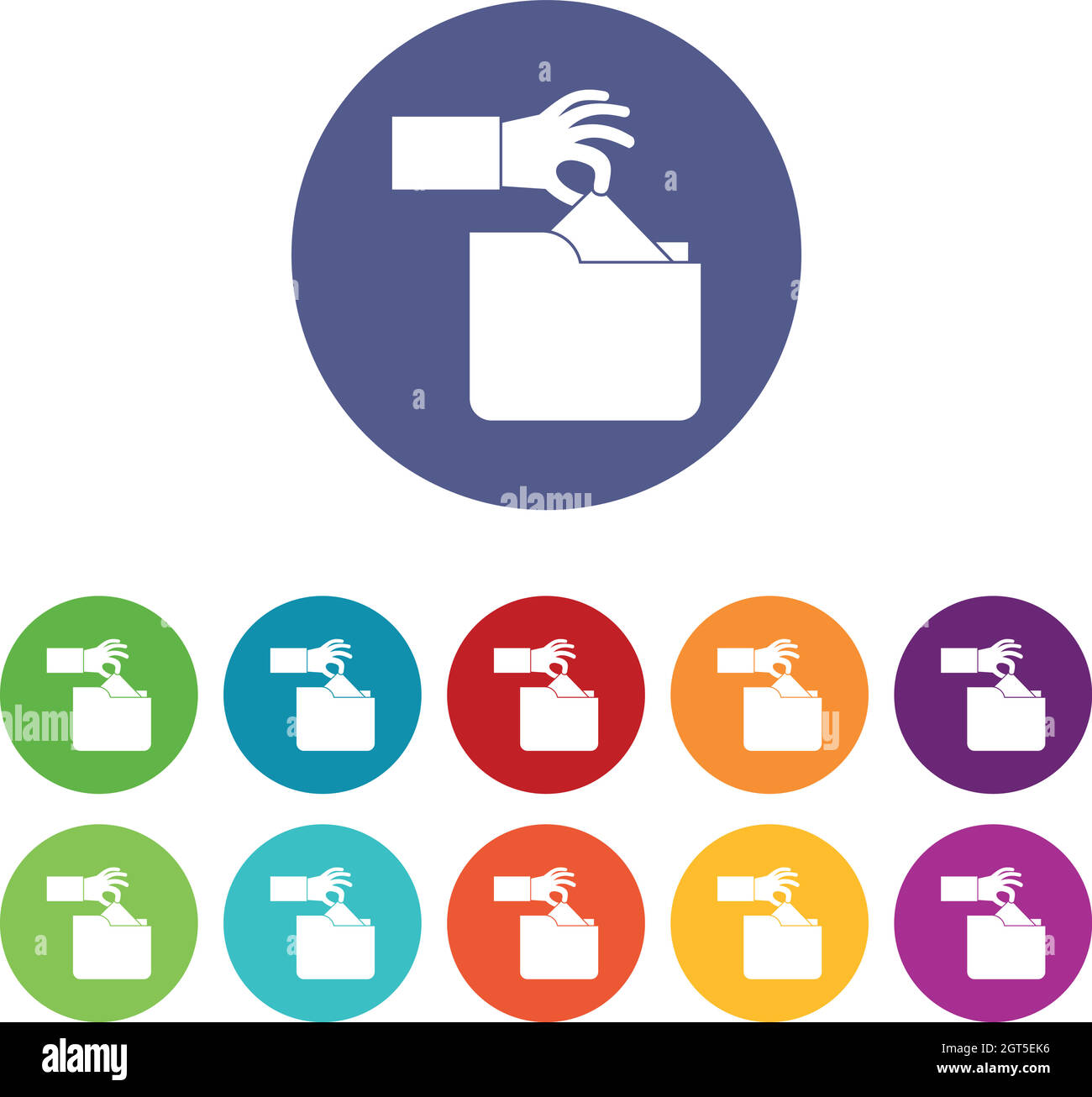 Secret archive paper in Stock Vector Images Alamy