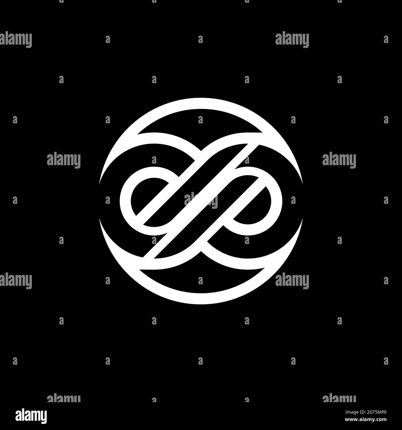 Infinity logo template vector design Stock Photo