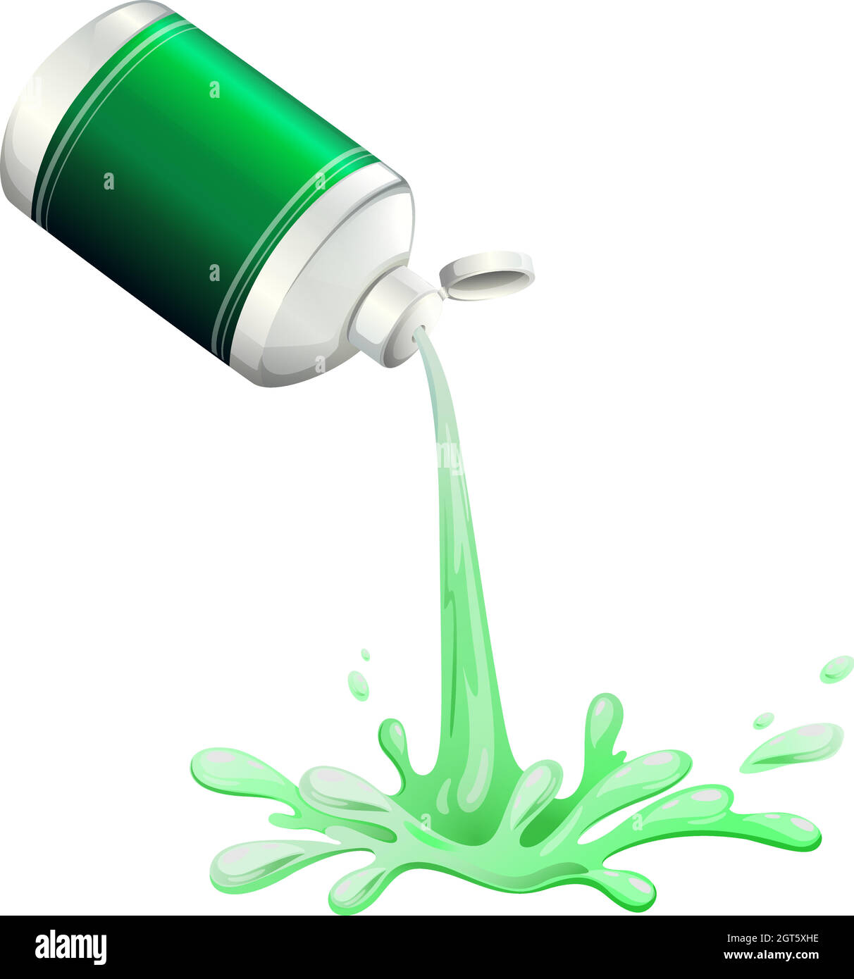 A green ink Stock Vector Image & Art Alamy