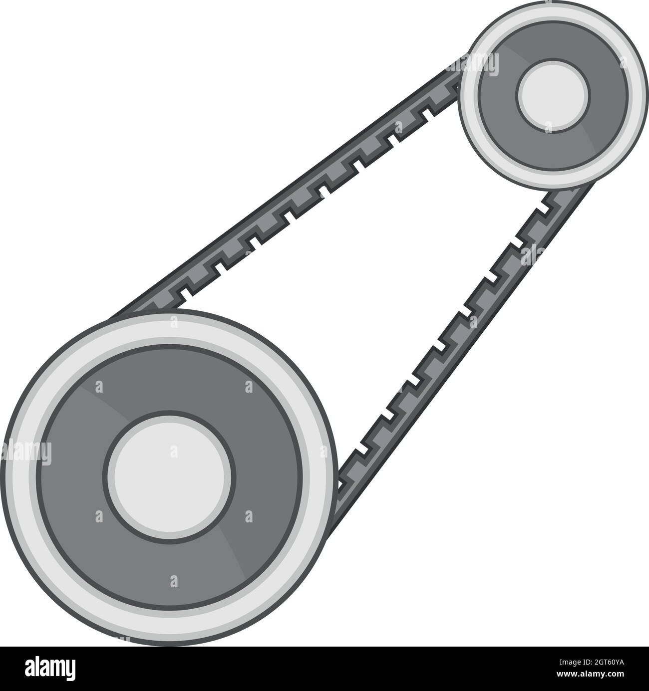 Mechanic belt icon. Cap icon, cartoon style Stock Vector