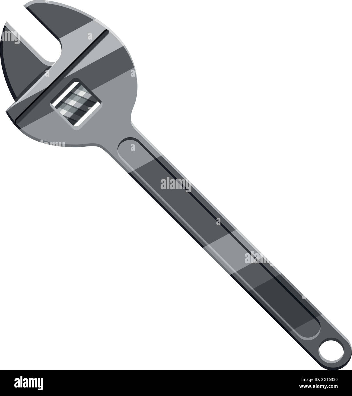 Adjustable wrench icon, cartoon style Stock Vector Image & Art Alamy