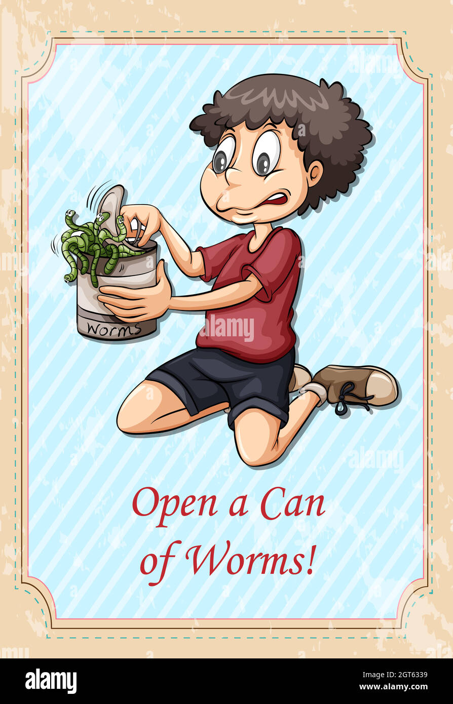 Open A Whole New Can Of Worms Idiom