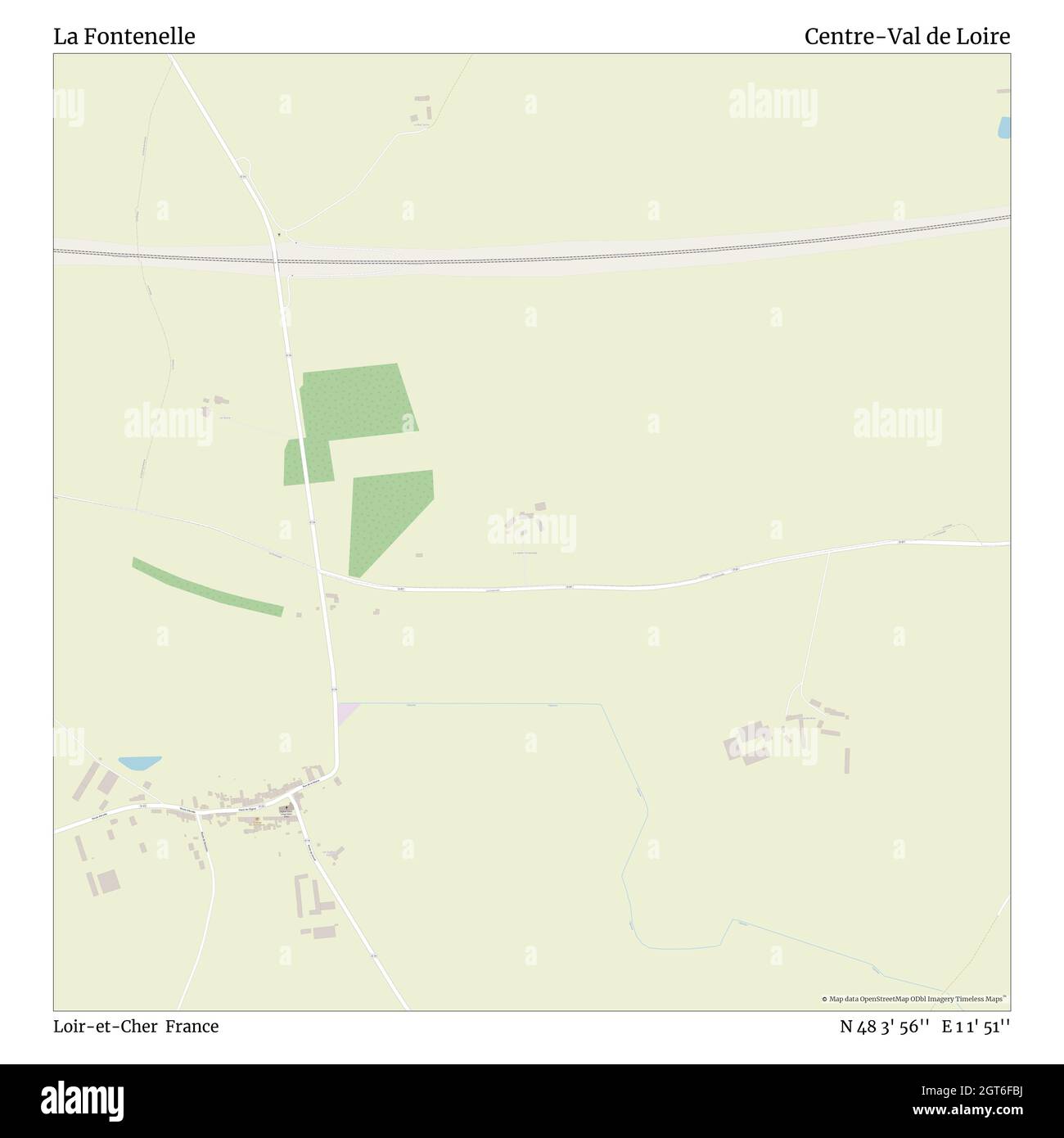 Plat Of Survey Lake County Indiana La Fontenelle, Loir-Et-Cher, France, Centre-Val De Loire, N 48 3' 56'', E 1  1' 51'', Map, Timeless Map Published In 2021. Travelers, Explorers And  Adventurers Like Florence Nightingale, David Livingstone, Ernest Shackleton,