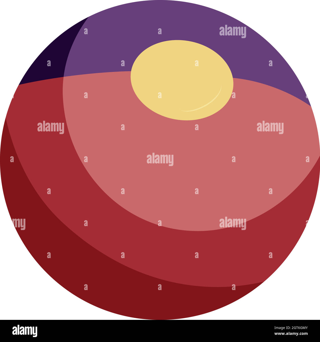 Ball toy icon, cartoon style Stock Vector Image & Art Alamy