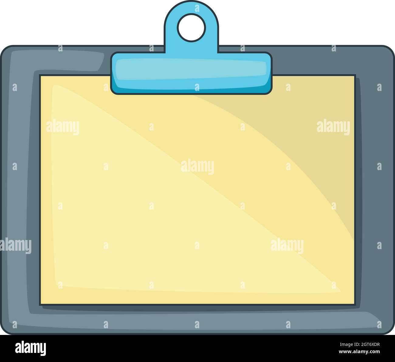 Clipboard with blank sheet of paper icon Stock Vector Image & Art - Alamy