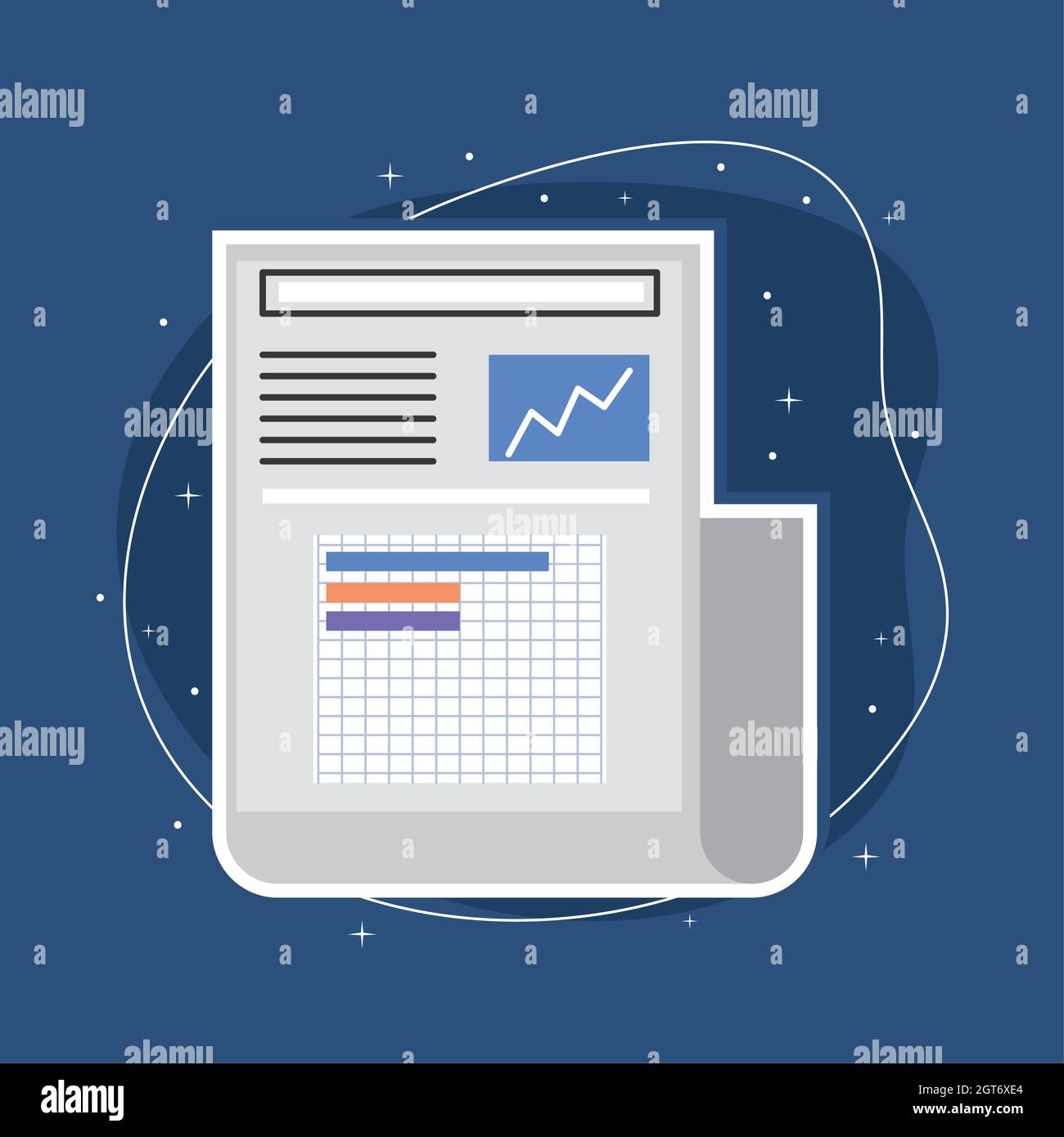 information presentation chart Stock Vector Image & Art - Alamy