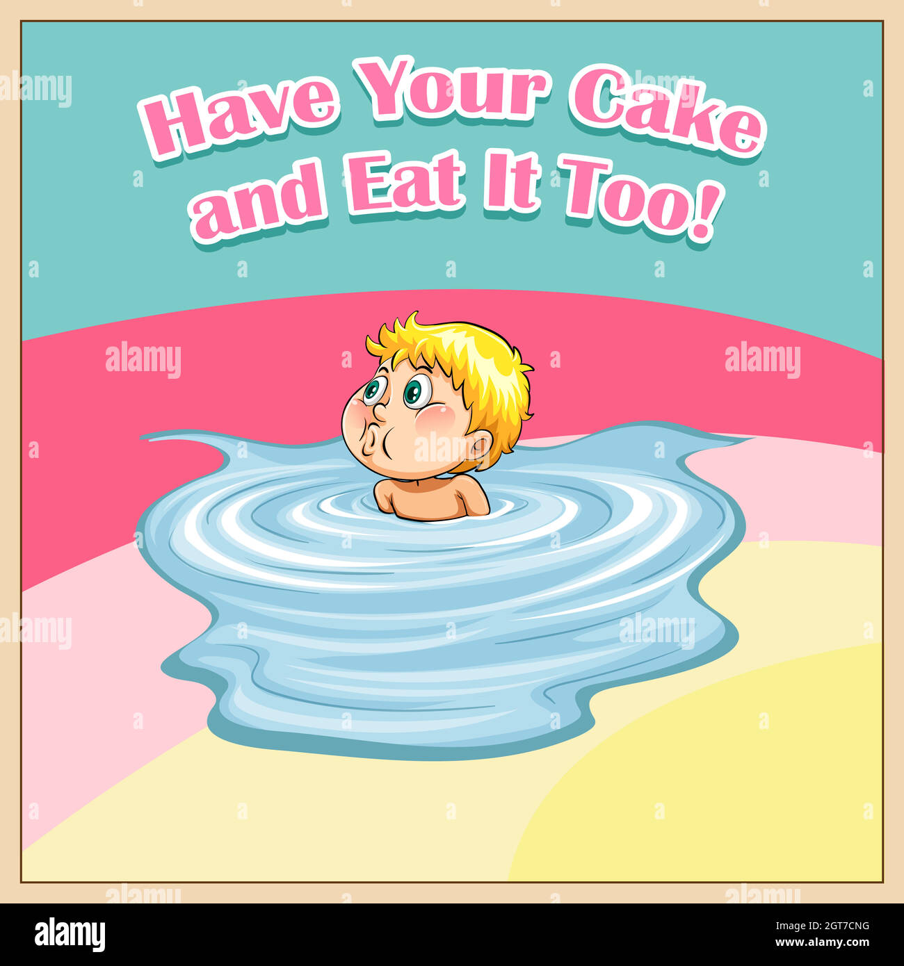 Have your cake and eat it too Stock Vector Image & Art Alamy
