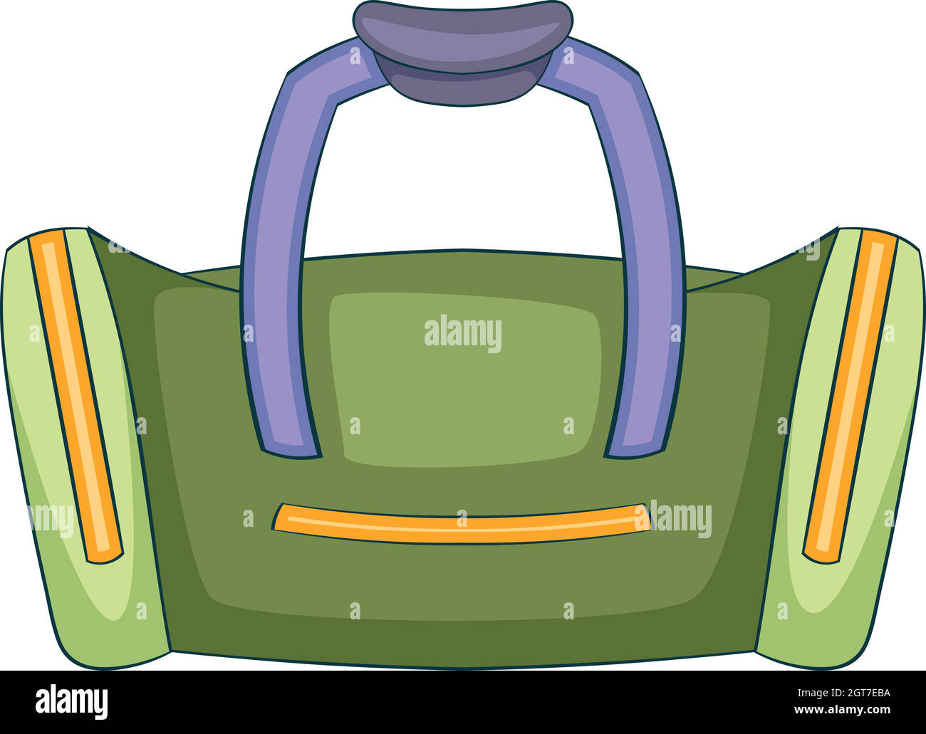 Road bag icon, cartoon style Stock Vector Image & Art - Alamy
