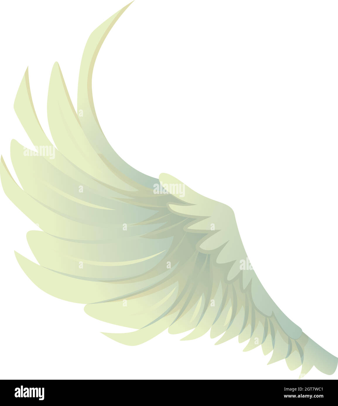 Big wing icon, cartoon style Stock Vector Image & Art Alamy