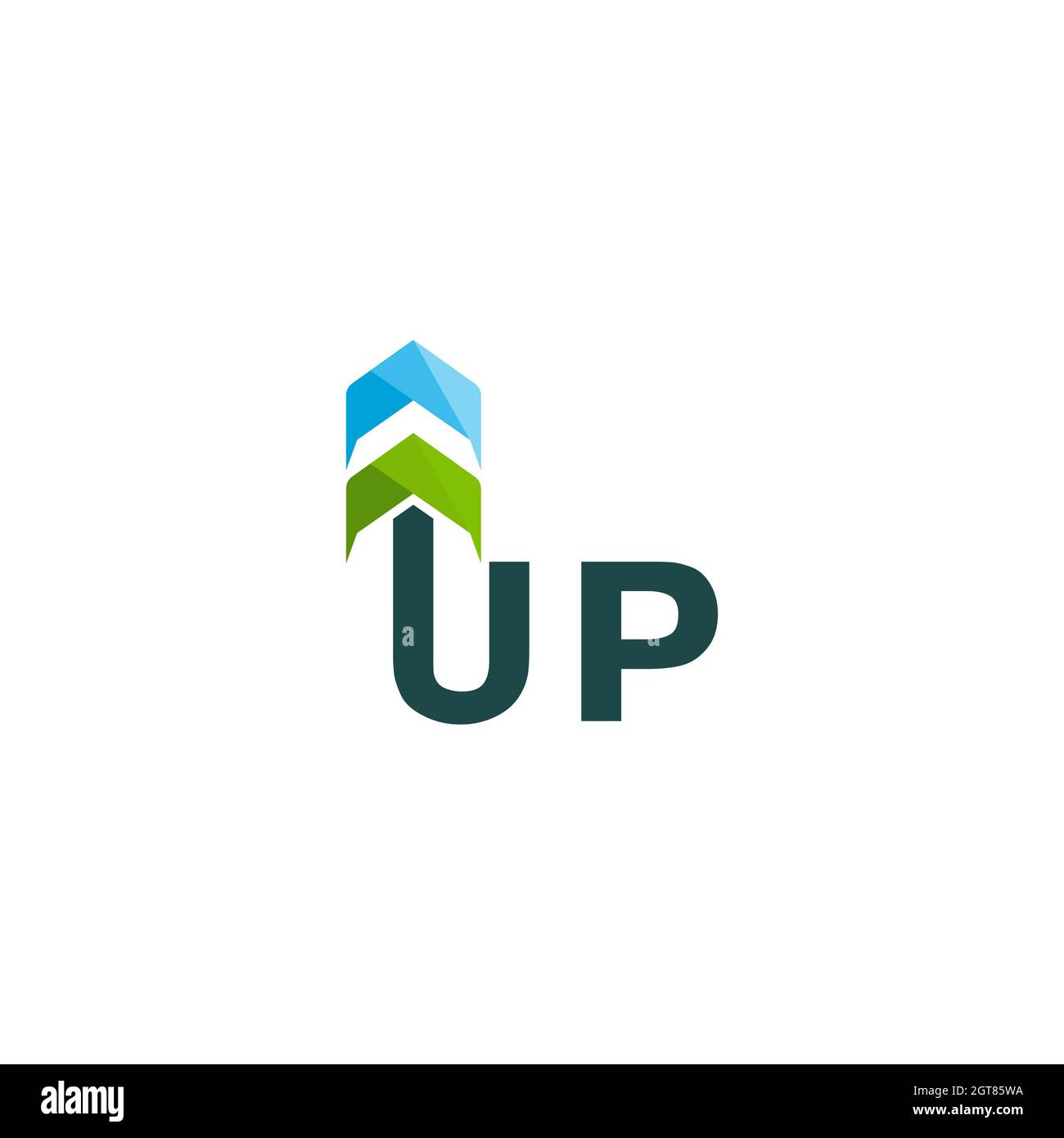 up arrow Vector icon design illustration Template Stock Photo - Alamy