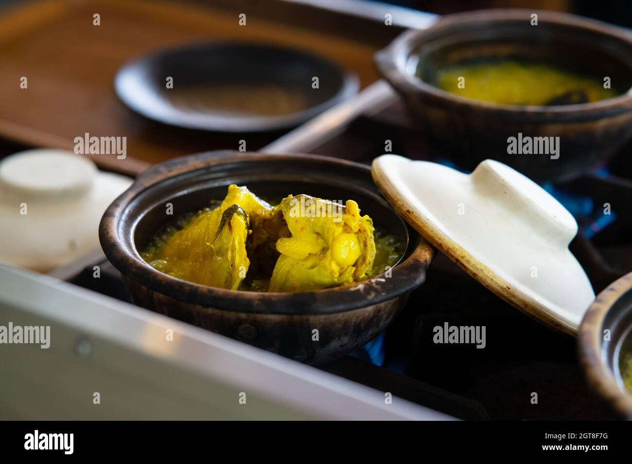 Ikan Patin Masak Tempoyak Is One Of The Famous Dish In Pahang Malaysia Baung Fish Cooked In Claypot A Unique Cooking Style With Fermented Durian Stock Photo Alamy
